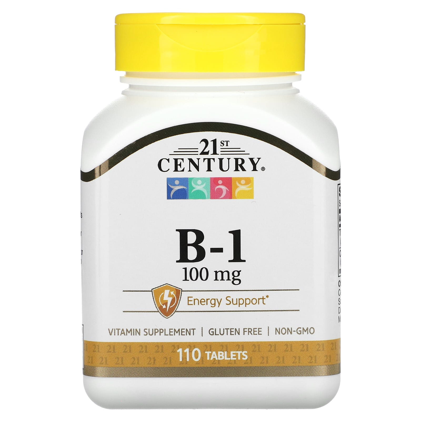 21st Century, B-1, 100 mg, 110 Tablets - B004RCKVY2