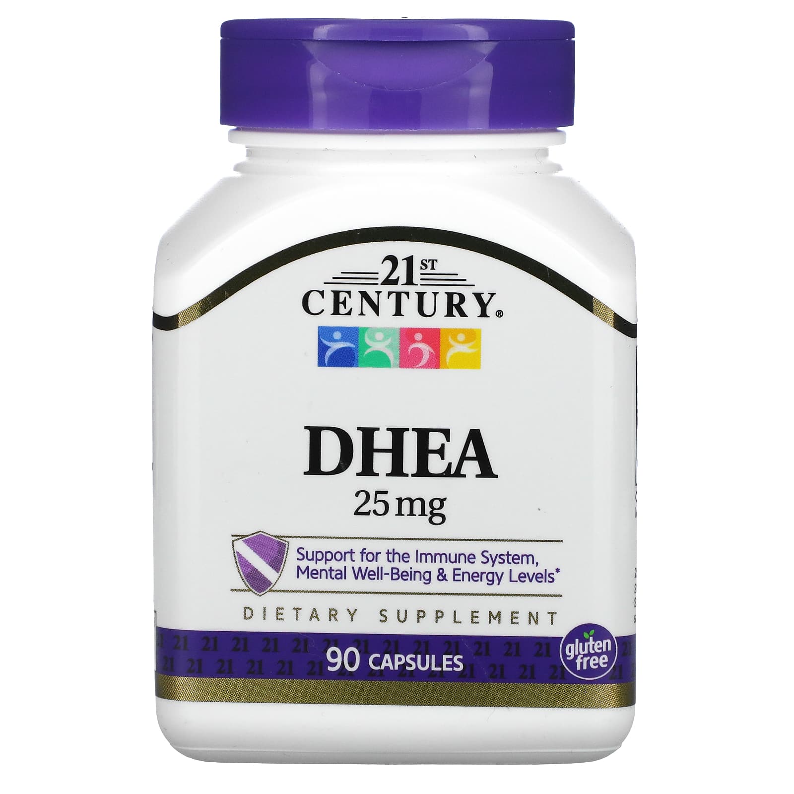 21st Century, DHEA, 25 mg, 90 Capsules - B004SC50U6