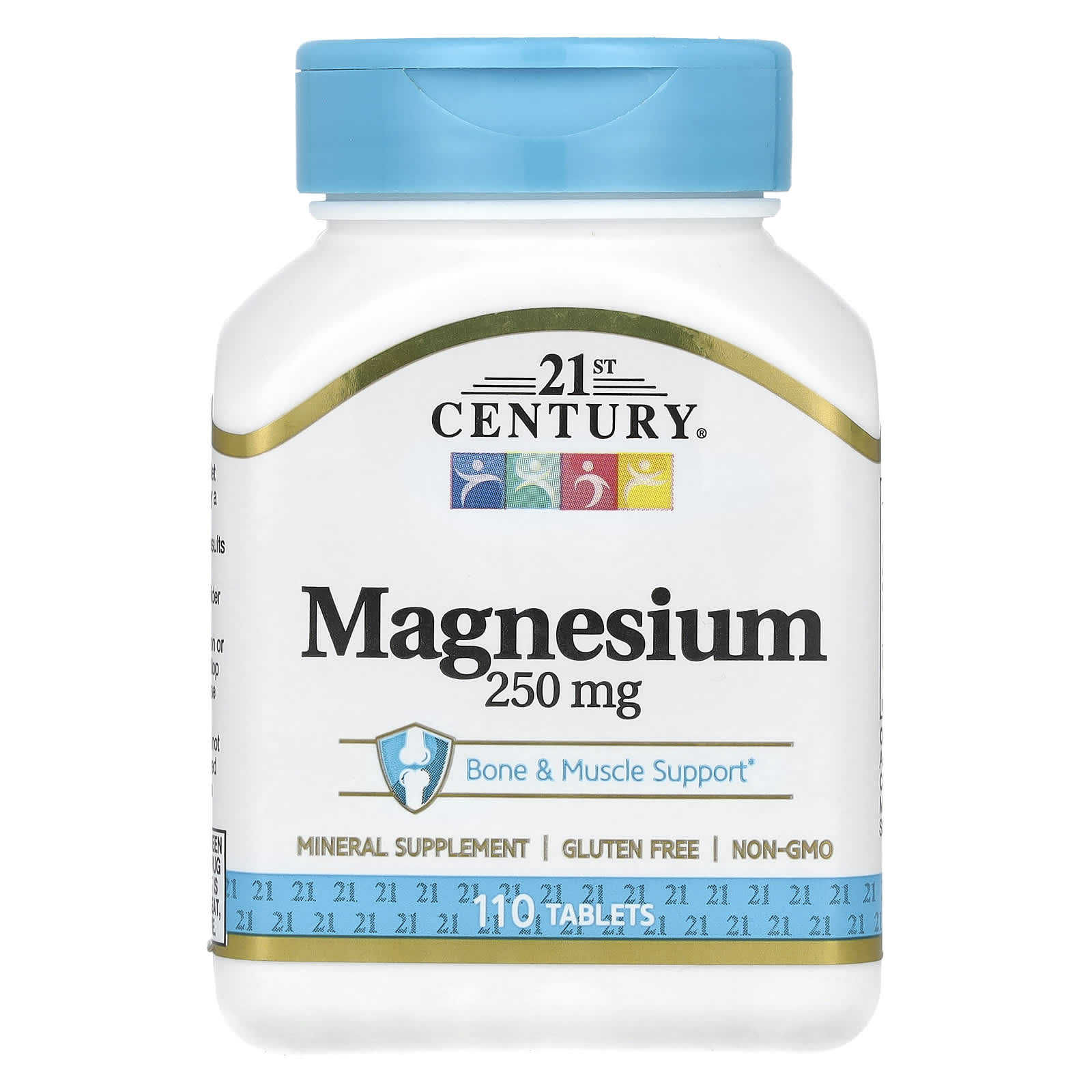 21st Century, Magnesium, 250 mg, 110 Tablets - B00GFEHECW