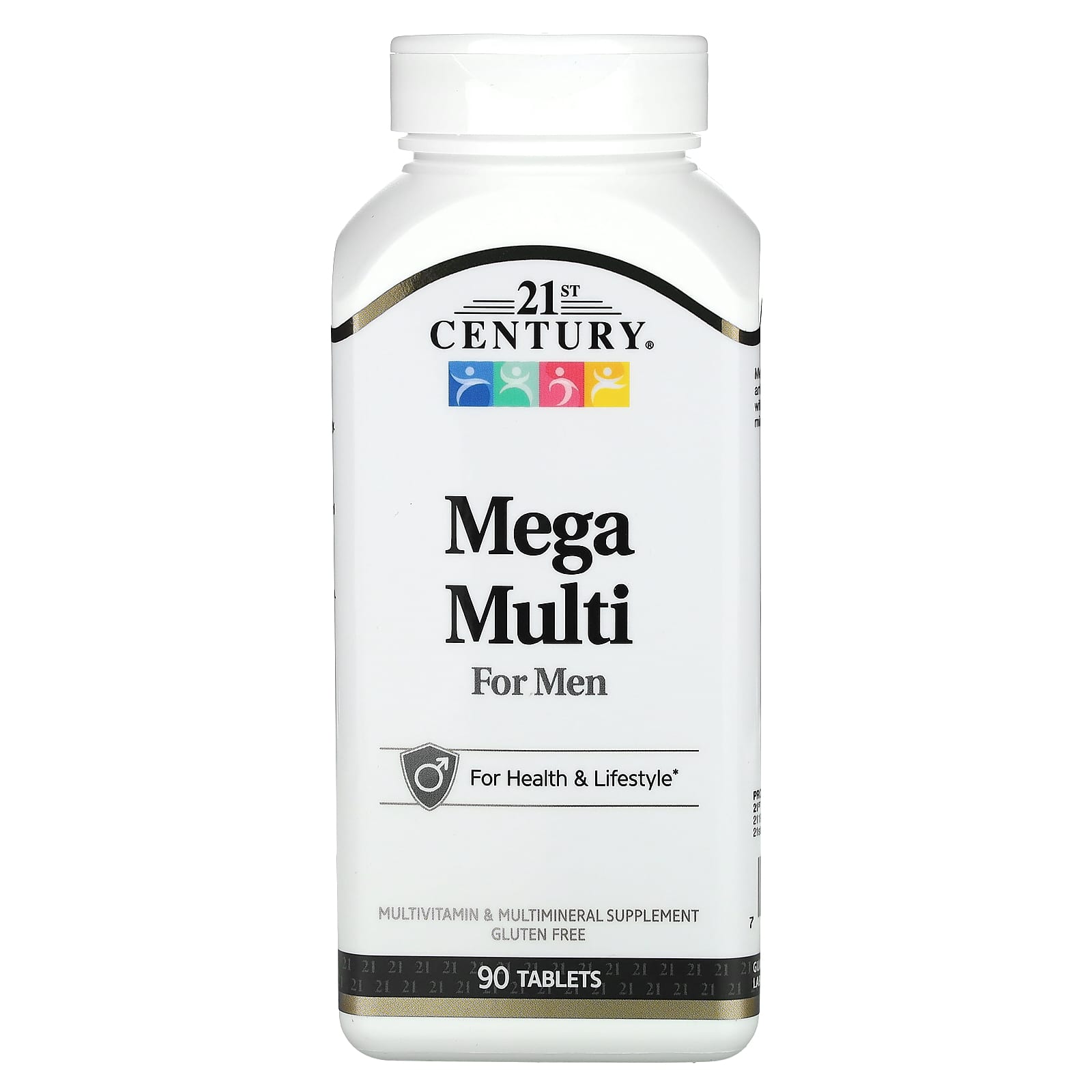 21st Century, Mega Multi for Men, 90 Tablets - B0016OJVZE