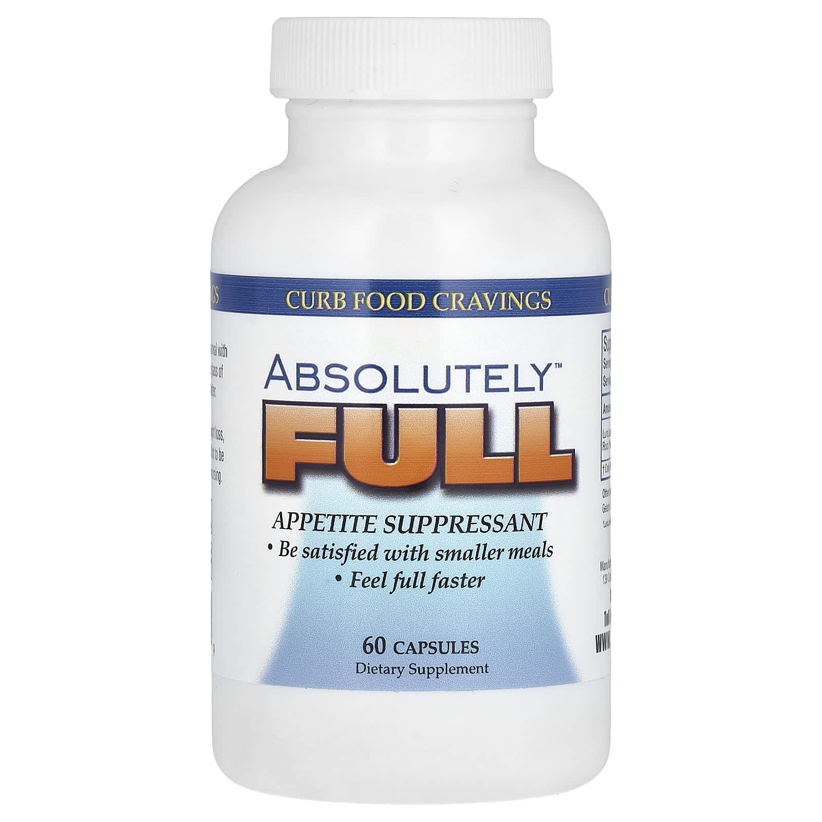 Absolute Nutrition, Absolutely Full, 60 Capsules - B0085MDZDE