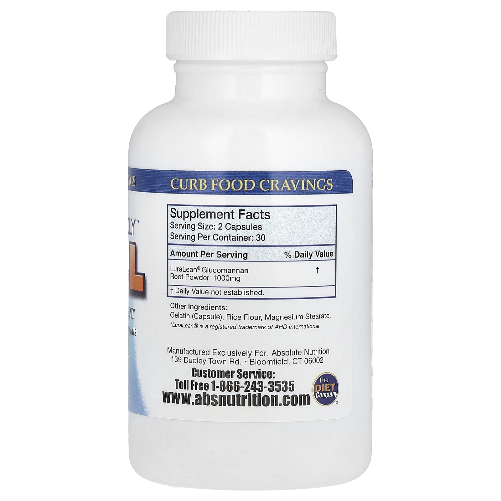 Absolute Nutrition, Absolutely Full, 60 Capsules - B0085MDZDE