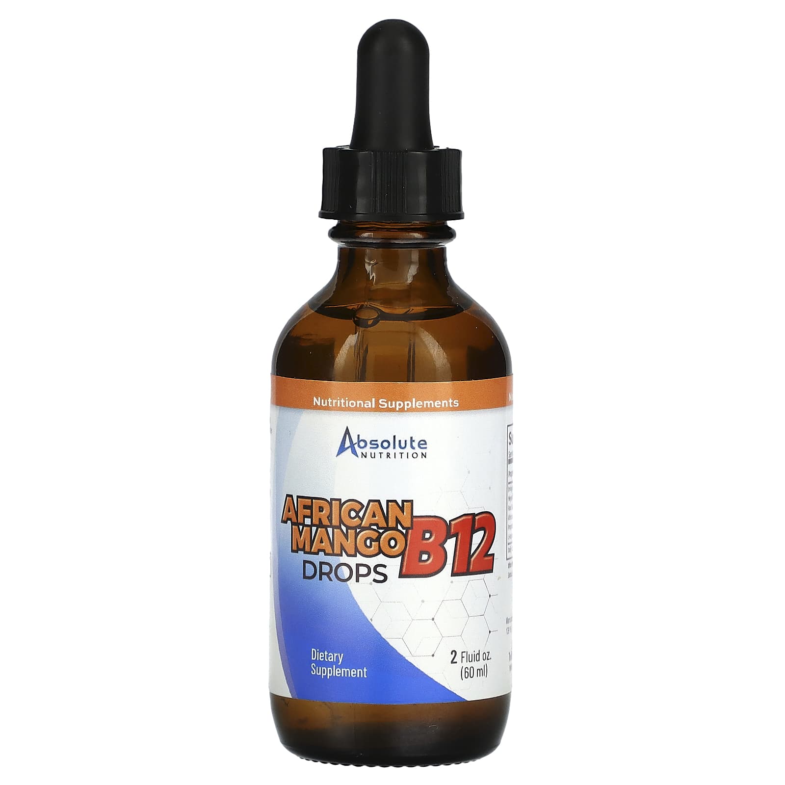 Absolute Nutrition, African Mango B12 Drops, 2 fl oz (60 ml) - B0CDJ3P1J6