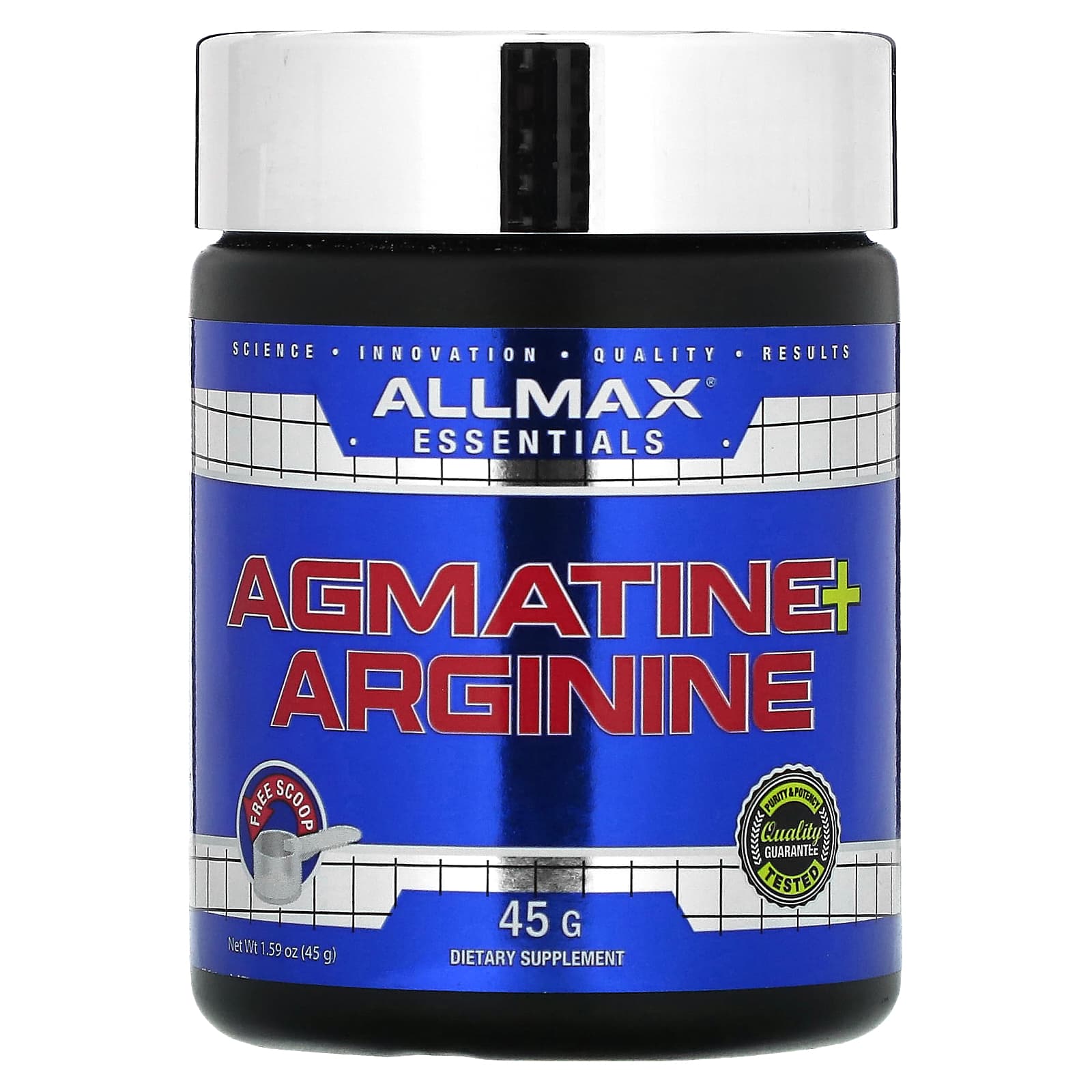 ALLMAX, Essentials, Agmatine + Arginine, 1.59 oz (45 g) - 