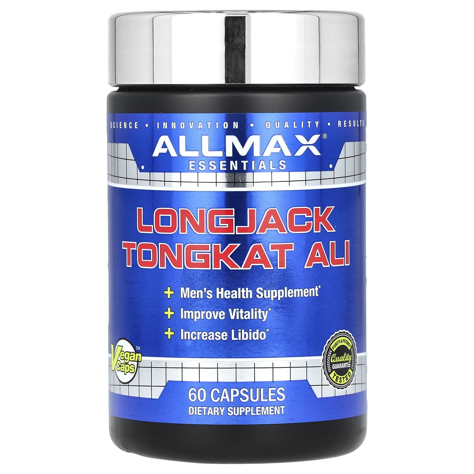 ALLMAX, Essentials, Longjack Tongkat Ali, 60 Capsules - B0CNJBJLVJ