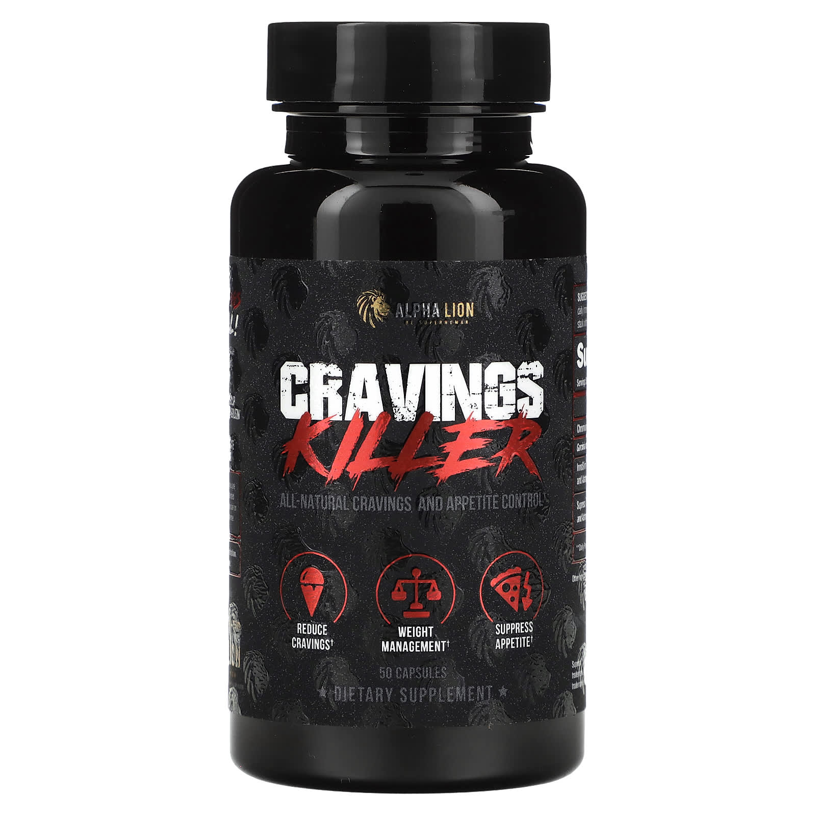 ALPHA LION, Cravings Killer , 50 Capsules - B0B2226F2K