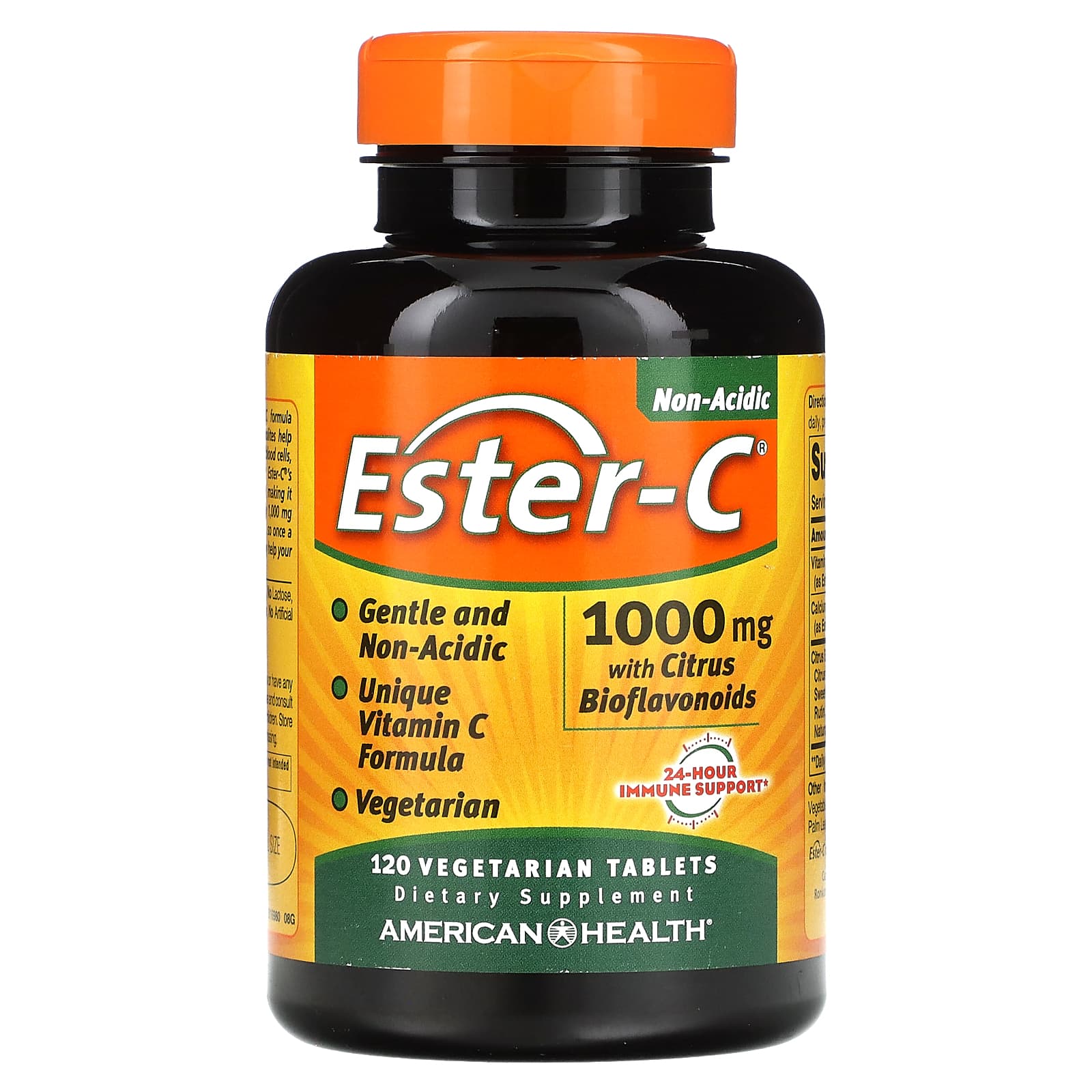 American Health, Ester-C with Citrus Bioflavonoids, 1,000 mg, 120 Vegetarian Tablets - B000MMWJHI