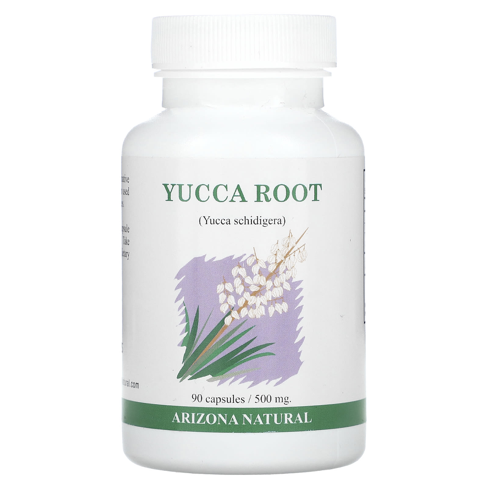Arizona Natural, Yucca Root , 500 mg , 90 Capsules - B00B7V6LCW