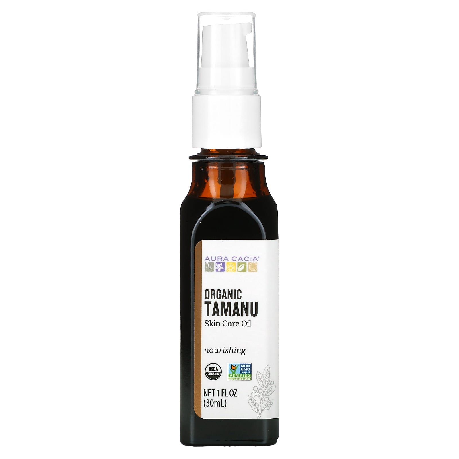 Aura Cacia, Organic Tamanu Skin Care Oil, 1 fl oz (30 ml) - B00502NMU8