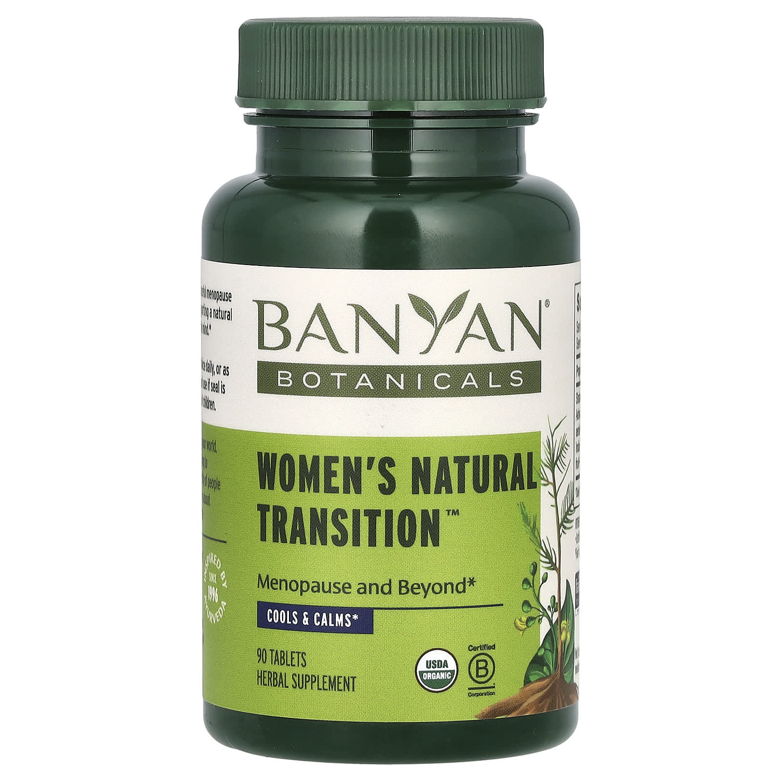 Banyan Botanicals, Women's Natural Transition, 90 Tablets - B00M04AAHW