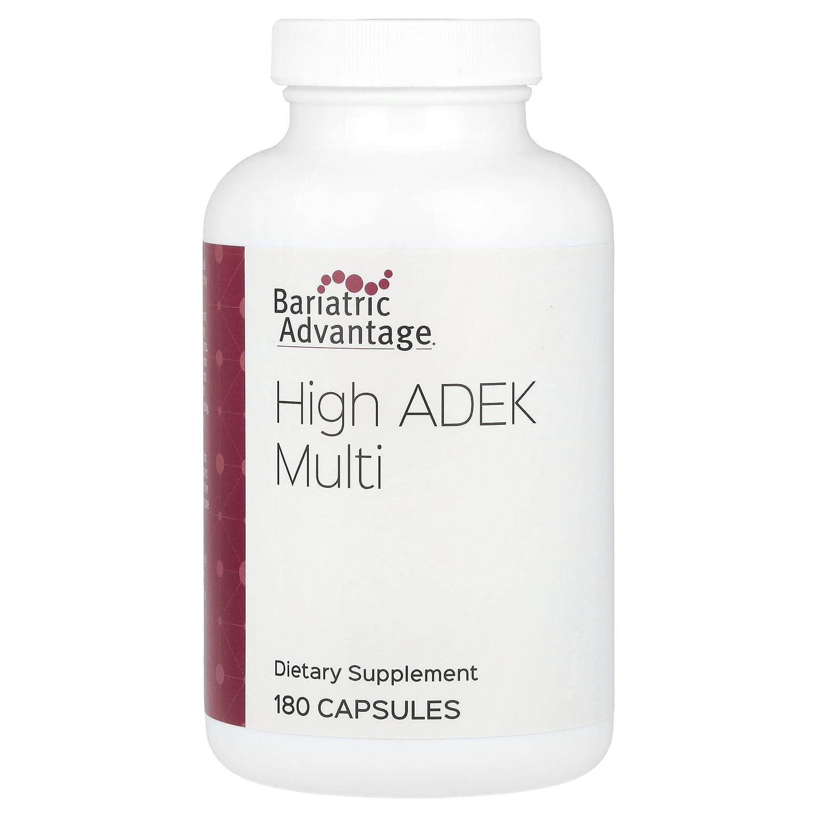 Bariatric Advantage, High ADEK Multi, 180 Capsules - B07CRMBVB1