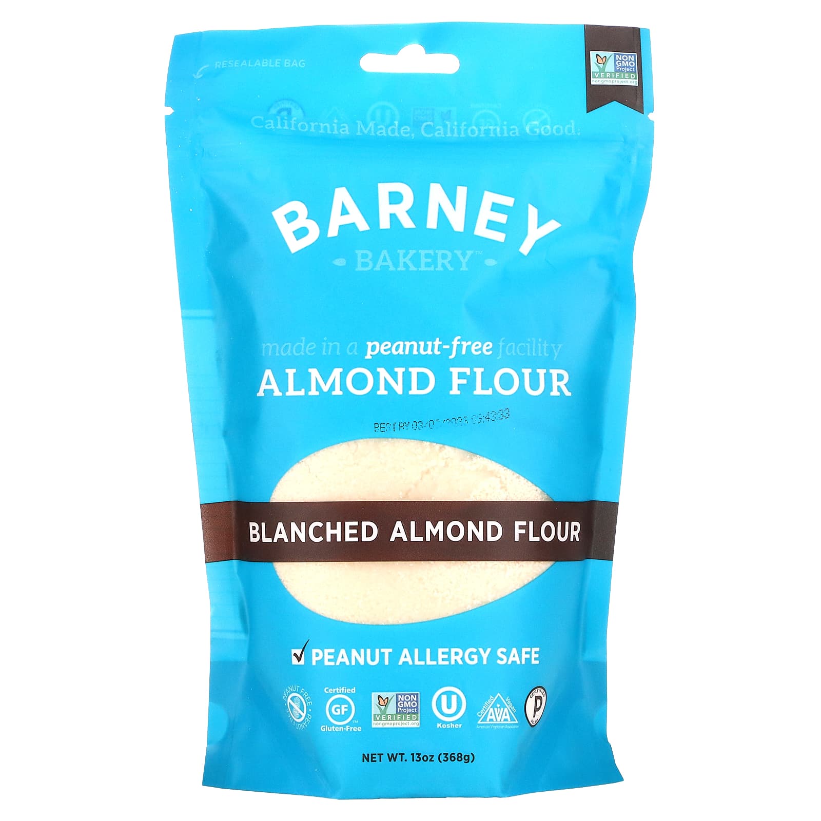 Barney Butter, Blanched Almond Flour, 13 oz (368 g) - B06XC4HLZW