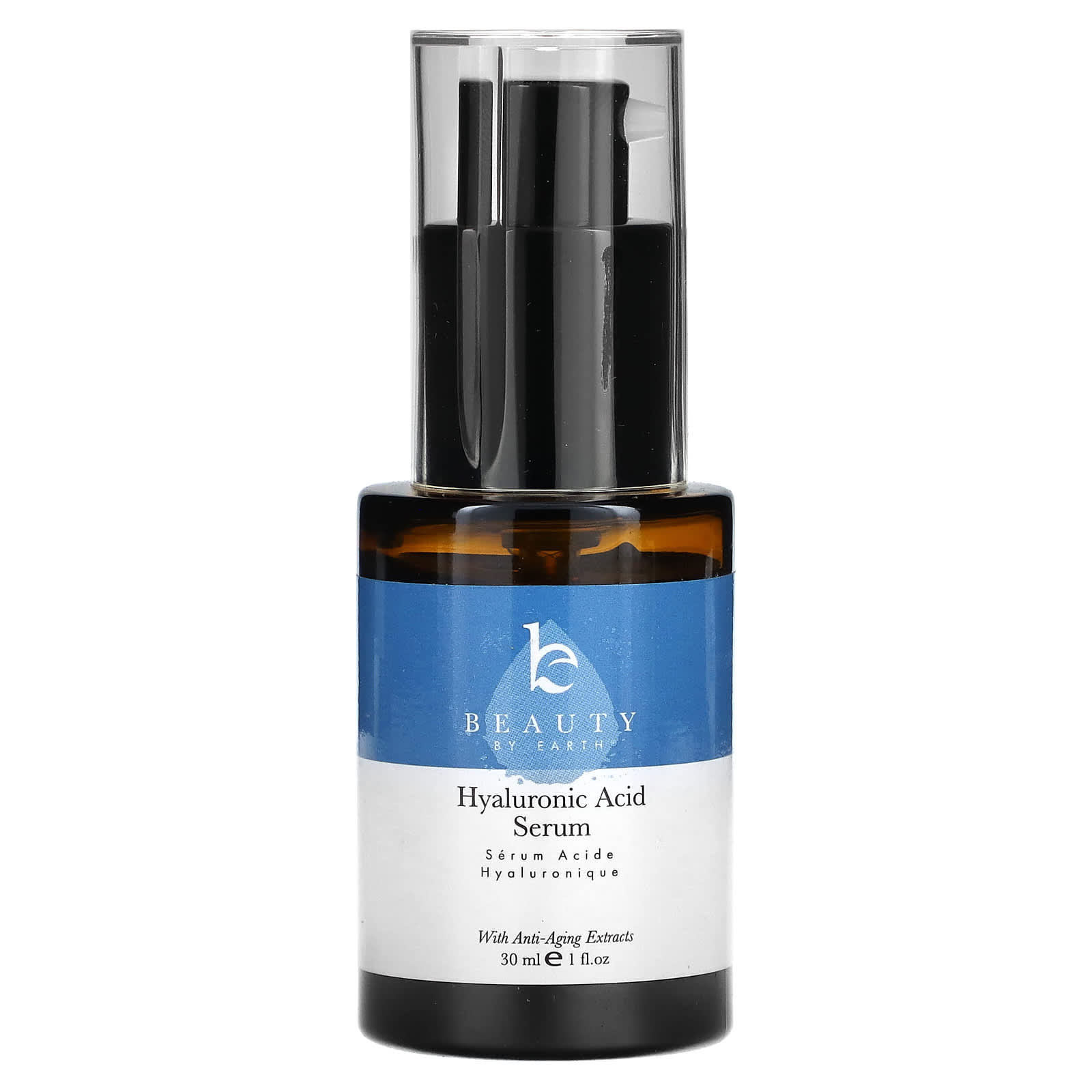 Beauty By Earth, Hyaluronic Acid Serum , 1 fl oz (30 ml) - B09BBJZTBW