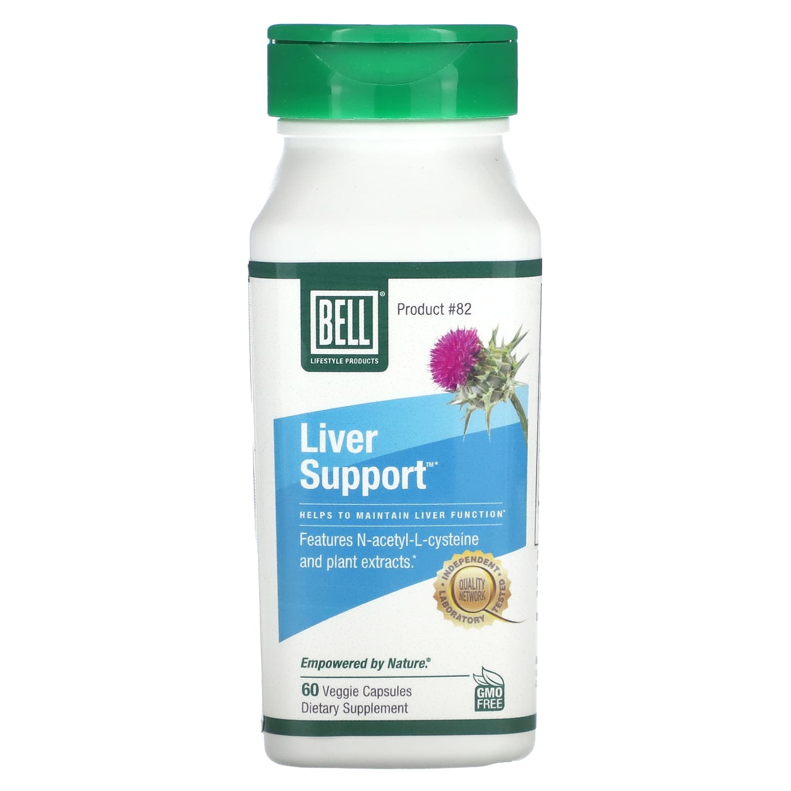 Bell Lifestyle, Liver Support, 60 Veggie Capsules - B0FL7DNY6H