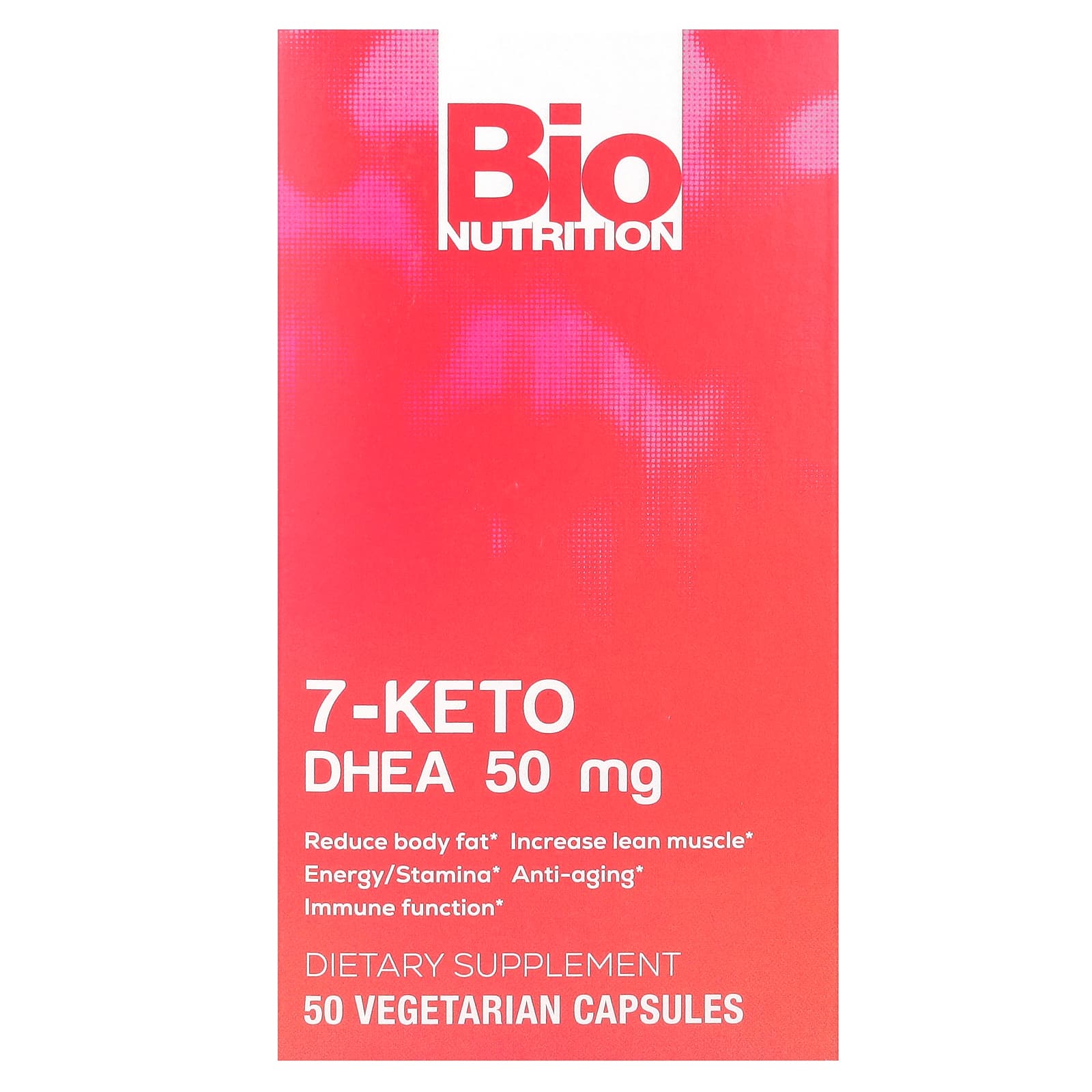 Bio Nutrition, 7-Keto, DHEA, 50 mg, 50 Vegetarian Capsules - B00856VGGI