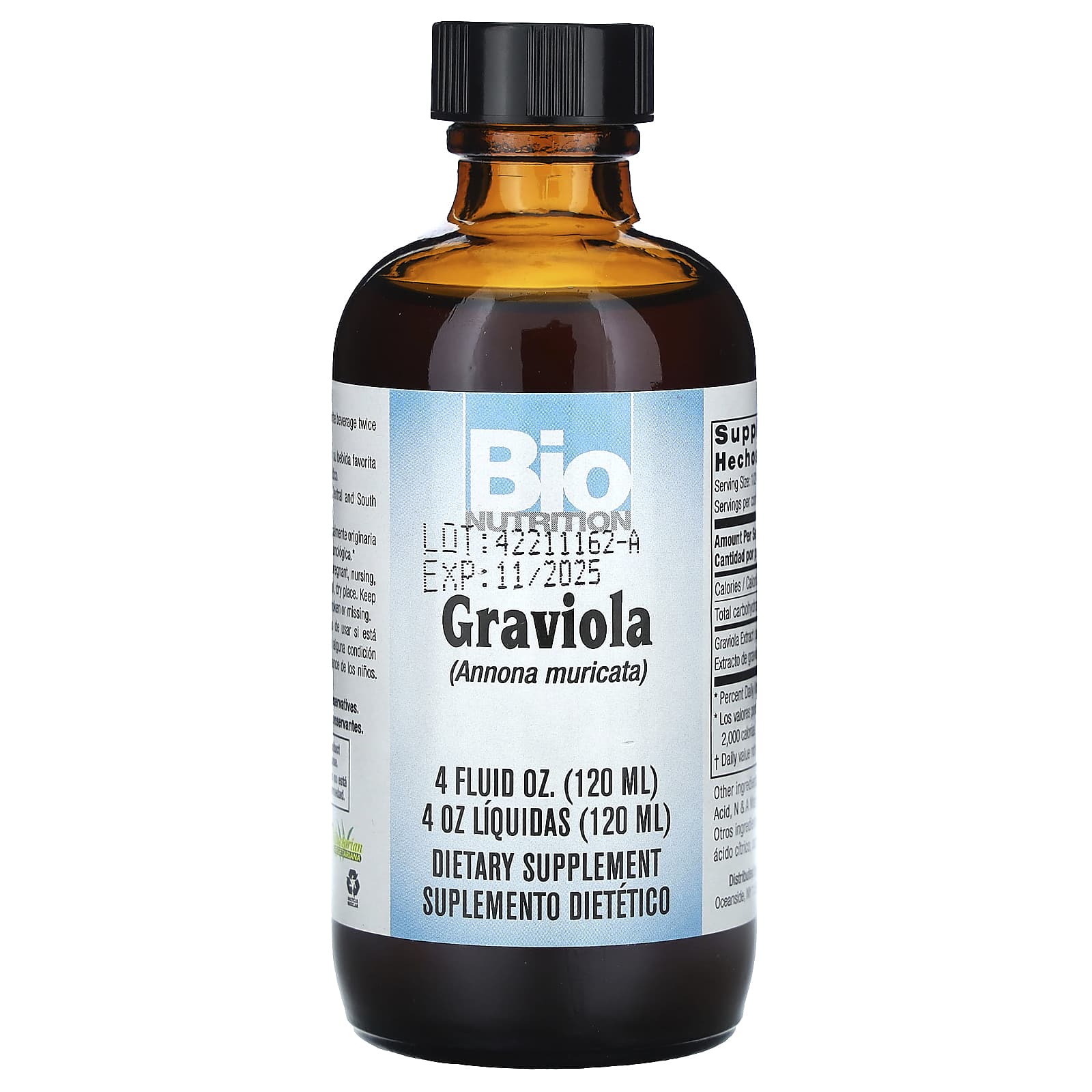 Bio Nutrition, Graviola, 4 fl oz (120 ml) - B0162COPX2