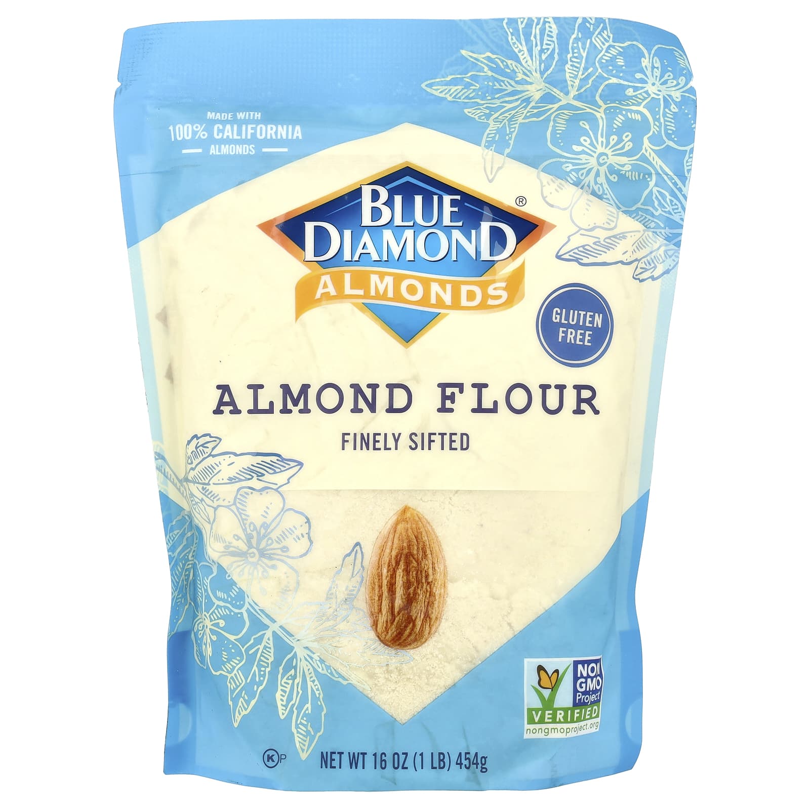 Blue Diamond, Almond Flour, Finely Sifted, 16 oz (454 g) - B07W95D5CK