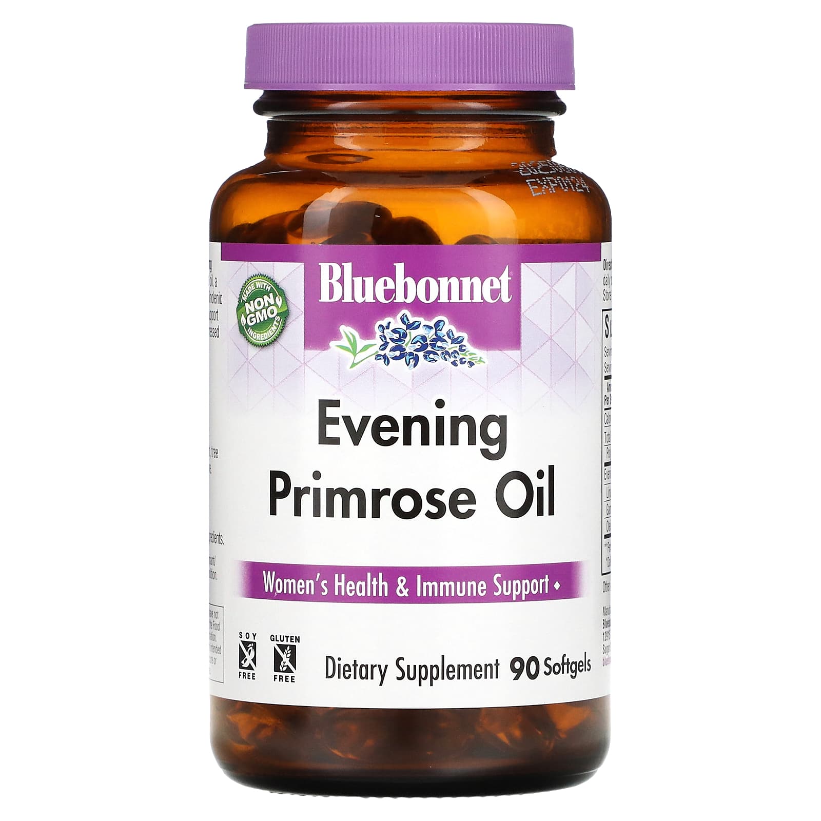 Bluebonnet Nutrition, Evening Primrose Oil, 90 Softgels Capsules