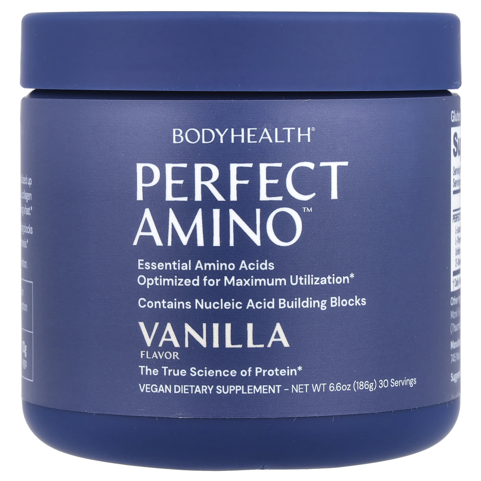 BodyHealth, Perfect Amino™, Vanilla, 6.6 oz (186 g) - B0CX5PQ9BX