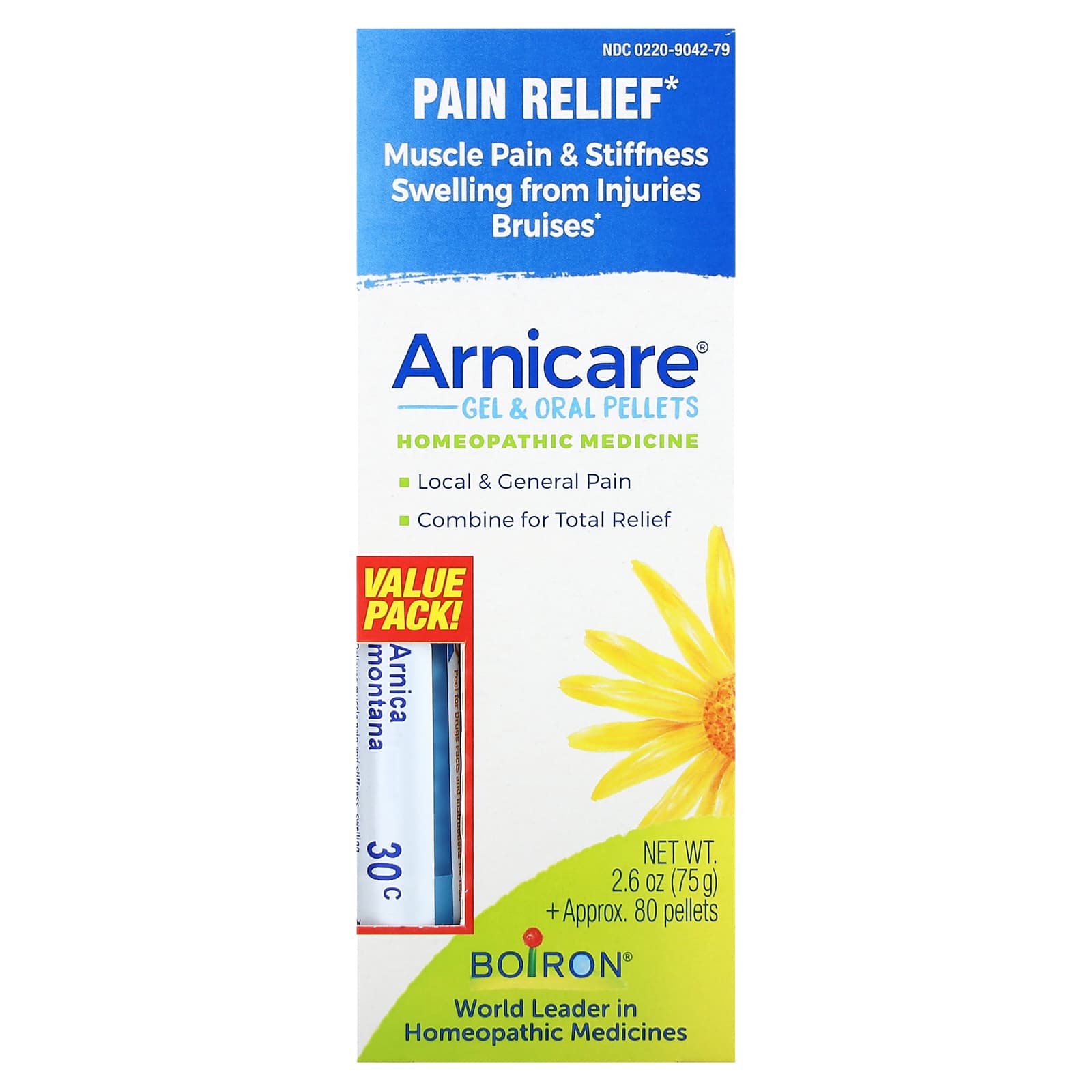 Boiron, Arnica Gel & Oral Pellets Value Pack, 2 Count - B0078TRW0M
