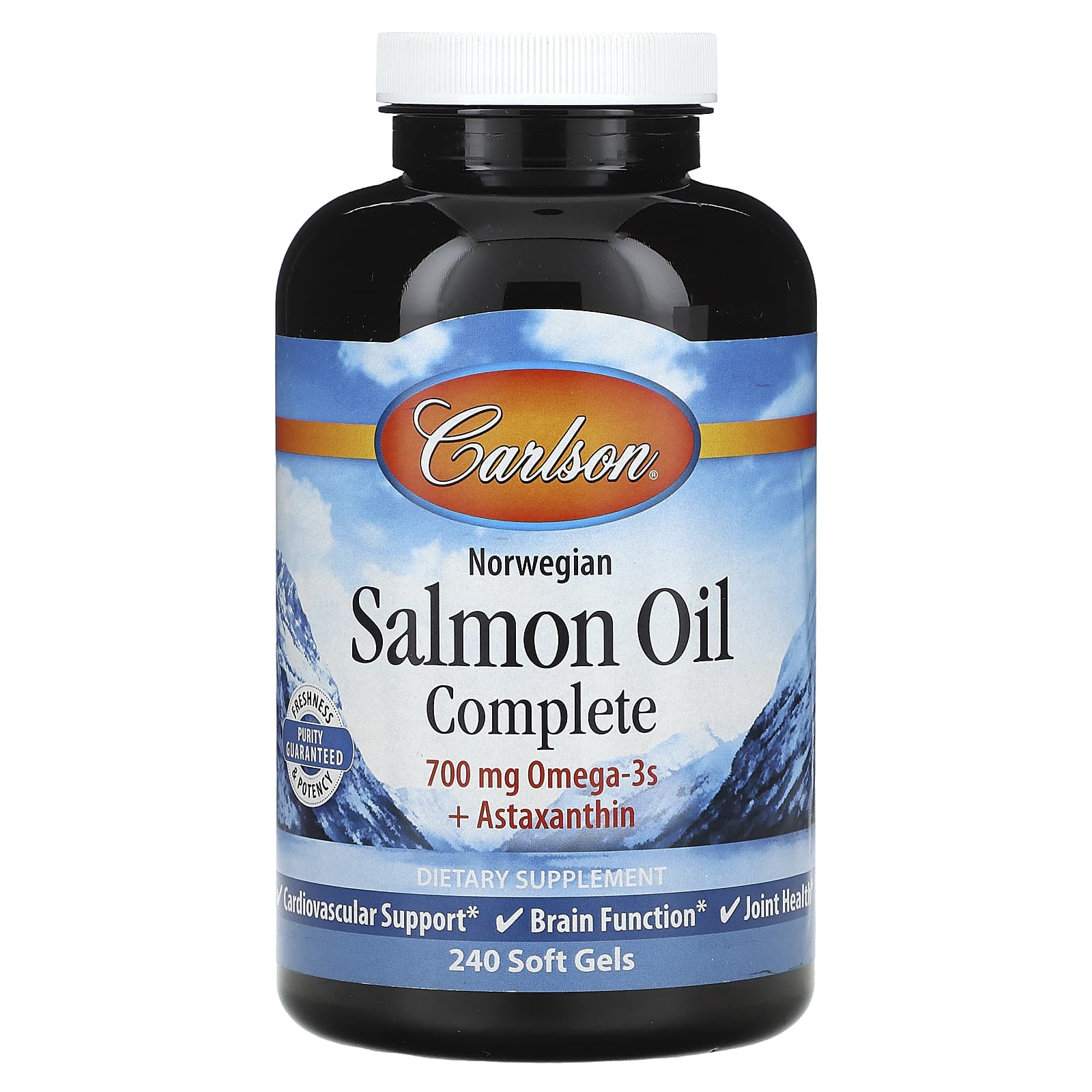 Carlson, Norwegian Salmon Oil Complete, 240 Soft Gels - B009R3UPI8