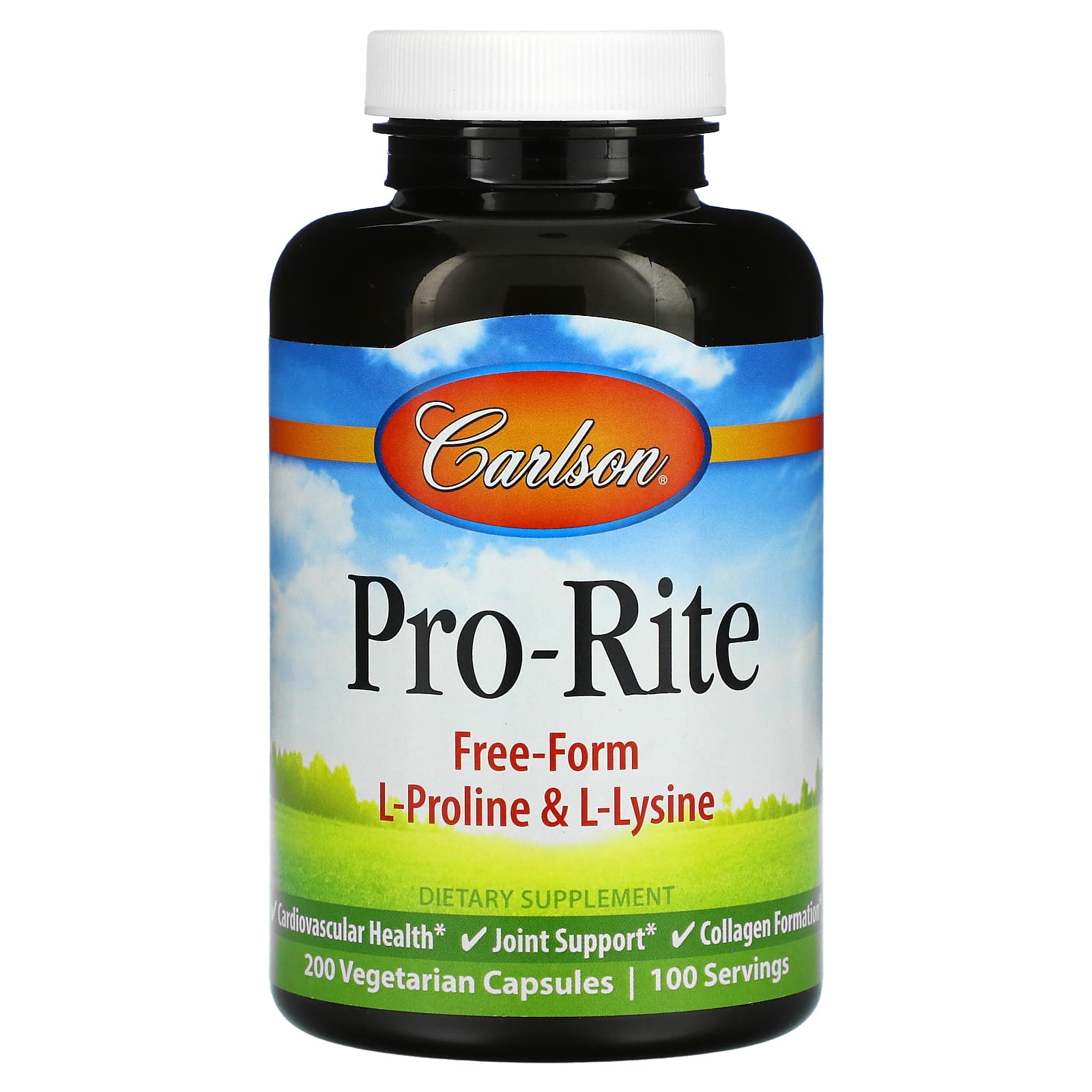 Carlson, Pro-Rite, 200 Vegetarian Capsules - B09F4MKMGM