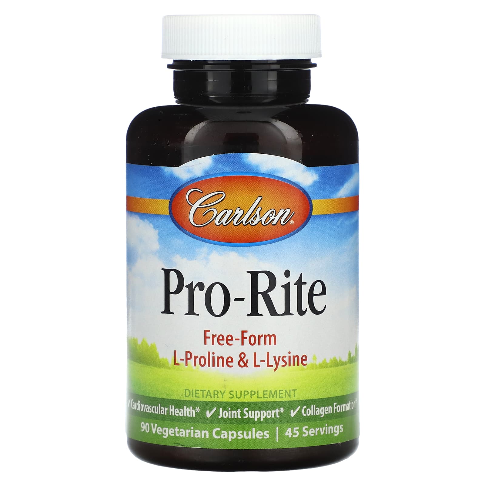 Carlson, Pro-Rite, 90 Vegetarian Capsules - B09F4R2SBZ