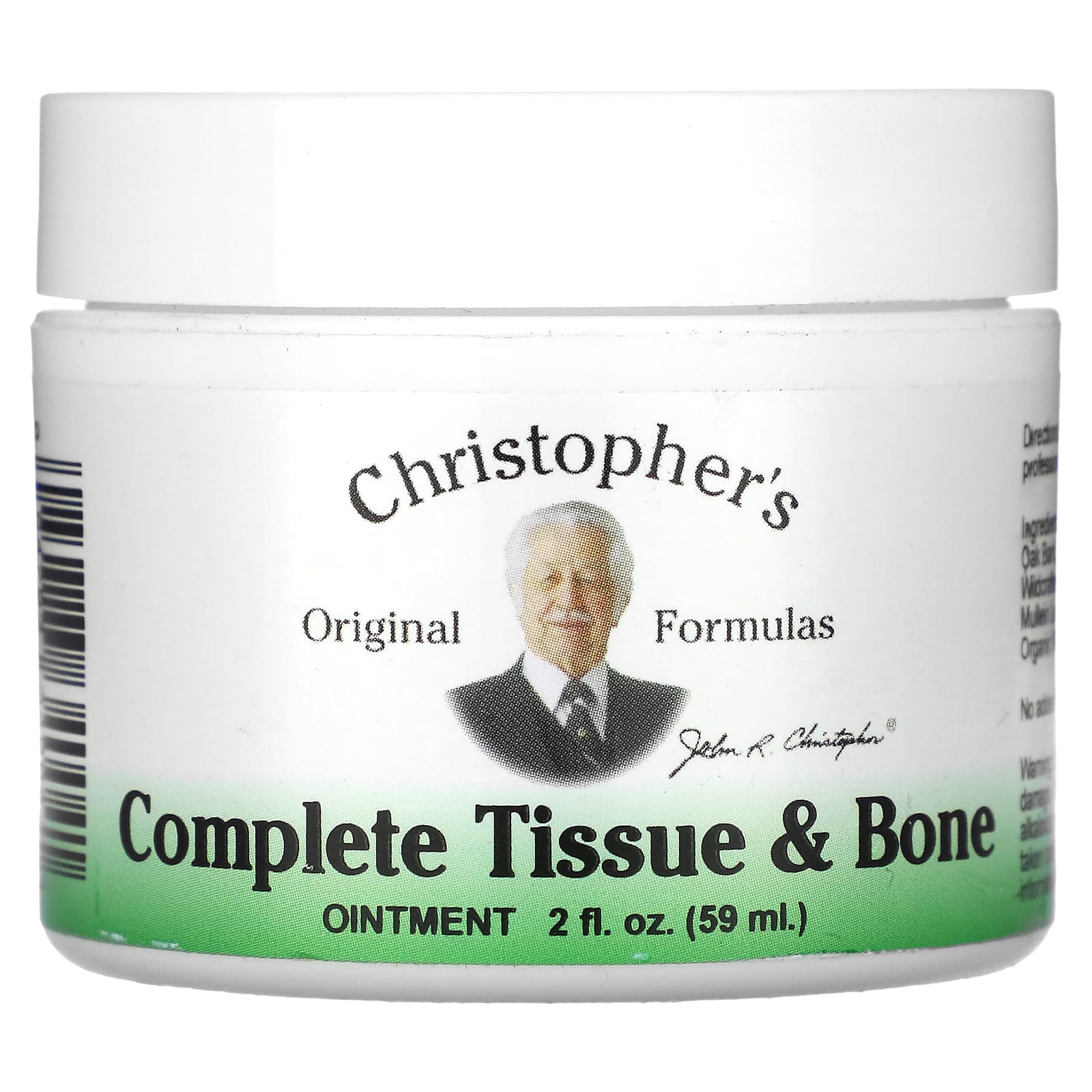 Christopher's Original Formulas, Complete Tissue & Bone Ointment, 2 fl oz (59 ml) - B000XFFW0K