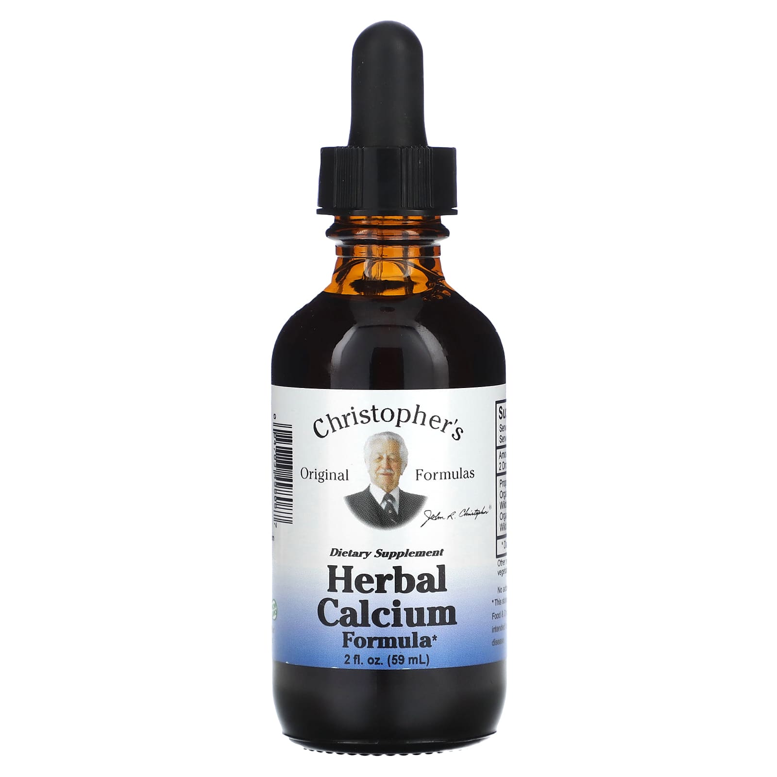 Christopher's Original Formulas, Herbal Calcium Formula, 2 fl oz (59 ml) - B000N36YYK