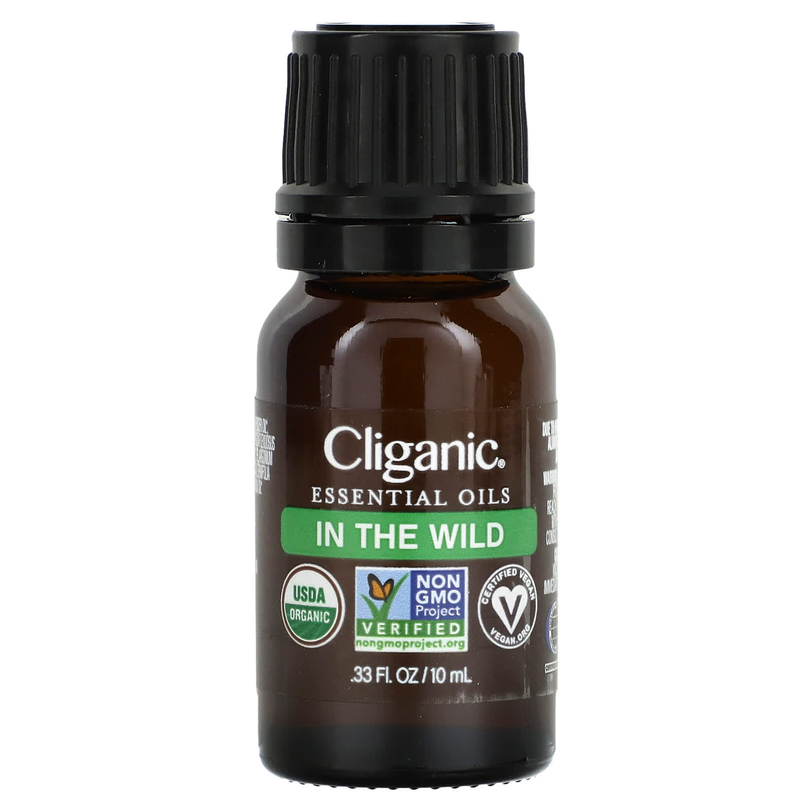 Cliganic, Essential Oil Blend, In The Wild, 0.33 fl oz (10 ml) - B0BN8V5D2Q