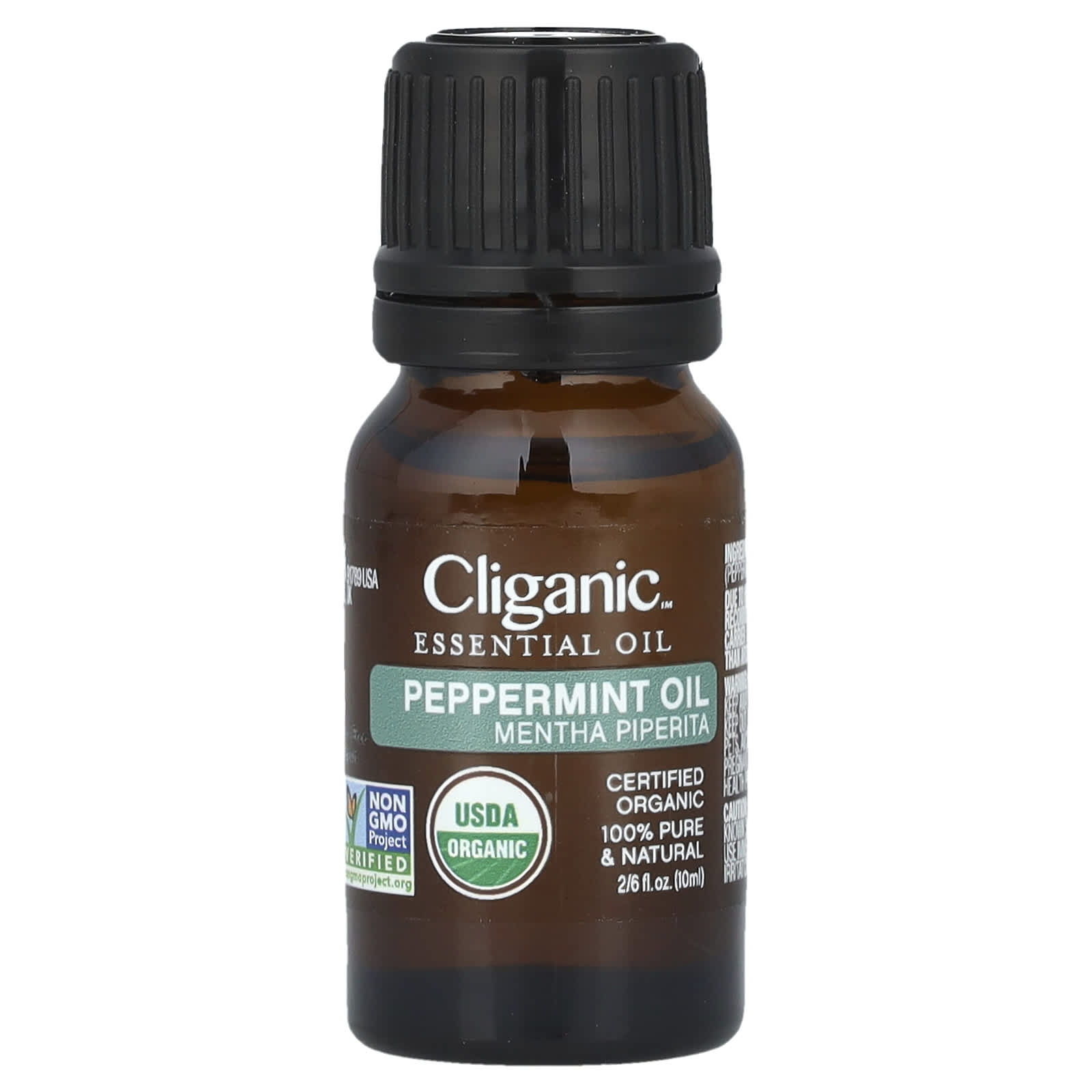 Cliganic, Organic Peppermint Oil, 0.33 fl oz (10 ml)