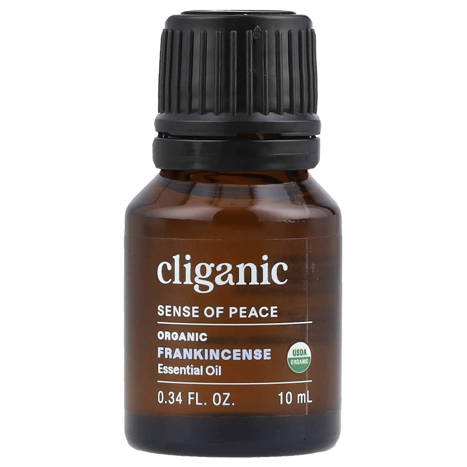 Cliganic, Sense of Peace™, Organic Frankincense Essential Oil, 0.34 fl oz (10 ml) - B07DVPP57X