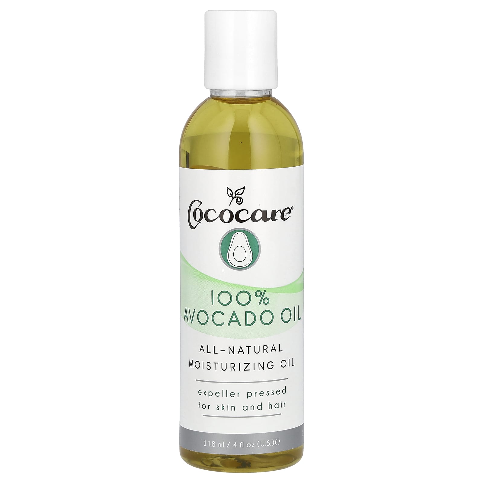 Cococare, 100% Avocado Oil, 4 fl oz (118 ml) - B00J3XCSF0