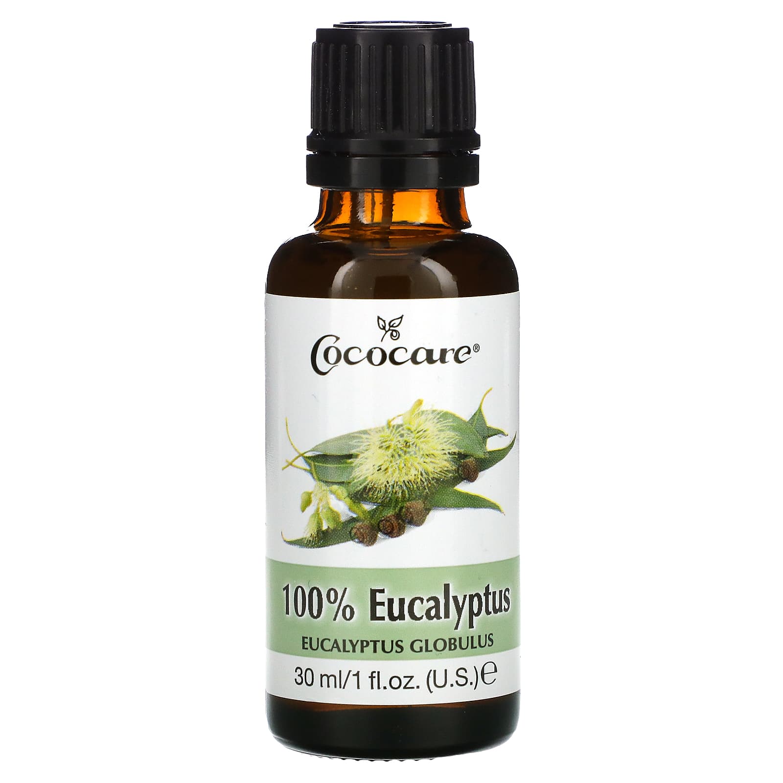 Cococare, 100% Eucalyptus Oil, 1 fl oz (30 ml) - B00O82K3E4