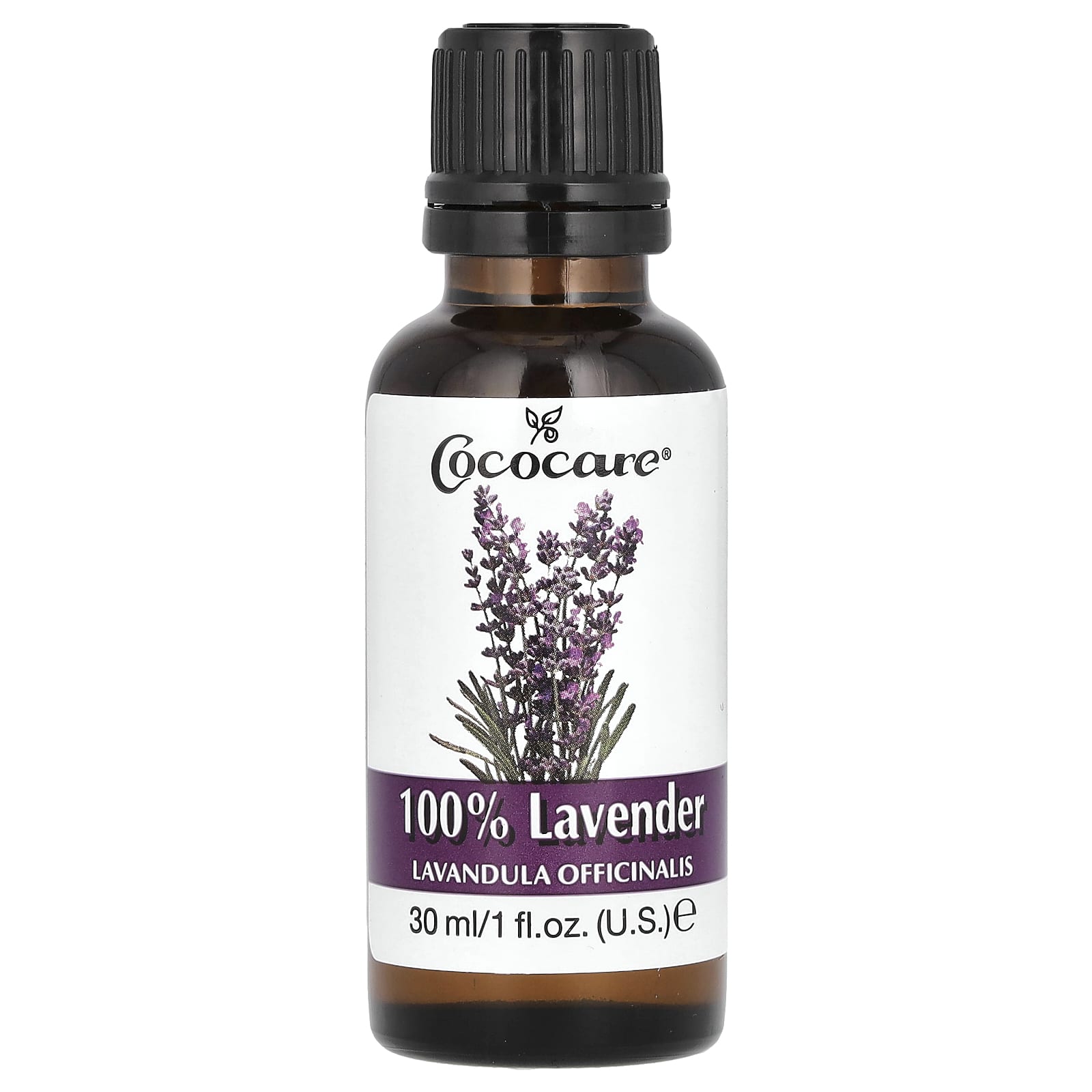 Cococare, 100% Lavender, Extract, 1 fl oz (30 ml) - B00JWU0O3M