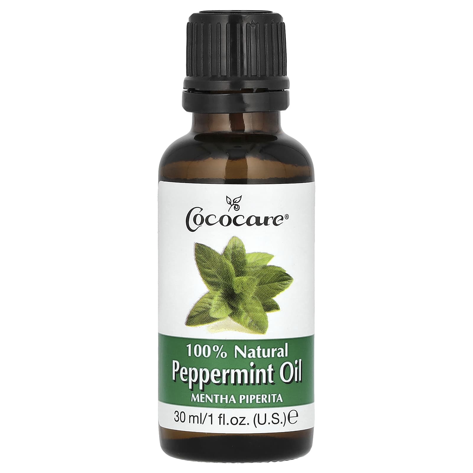 Cococare, 100% Natural Peppermint Oil, 1 fl oz (30 ml) - B00HK0CP42