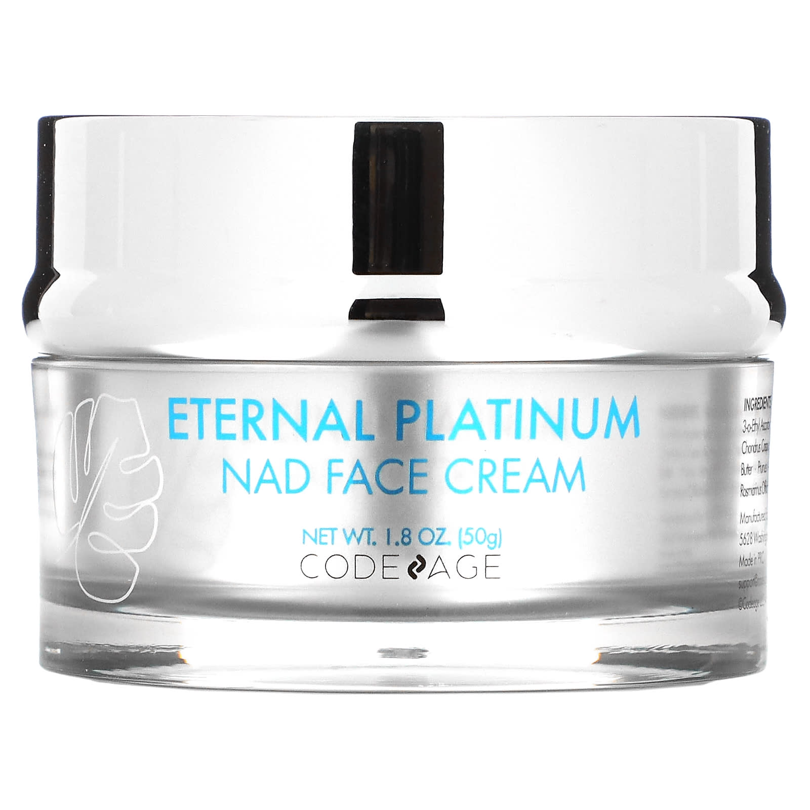 Codeage, Eternal Platinum NAD Face Cream, 1.8 oz (50 g) - B09WC46X3L