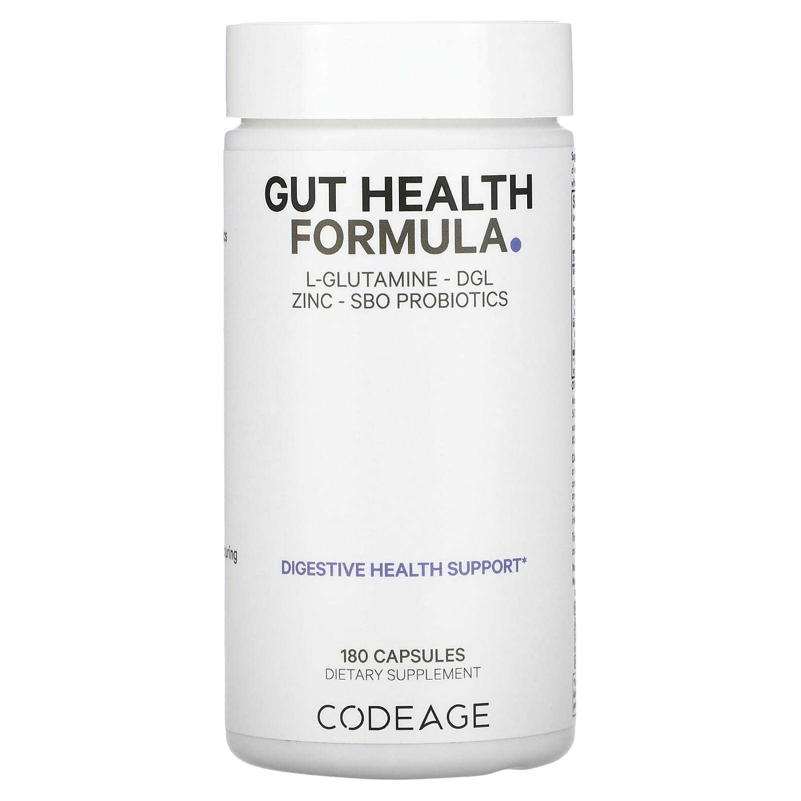 Codeage, Gut Health Formula, 180 Capsules