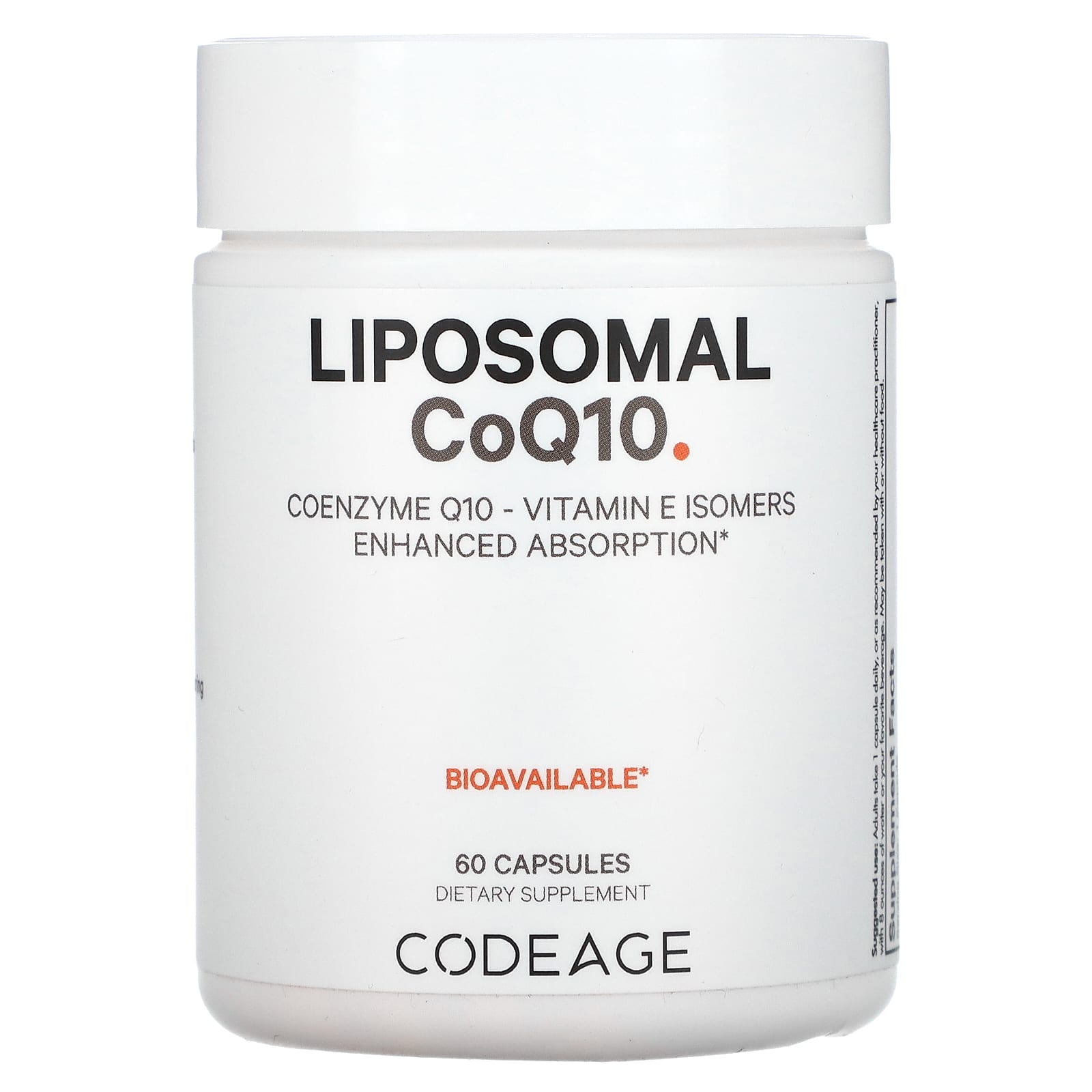 Codeage, Liposomal CoQ10, 60 Capsules - B0BZCF6Z7P