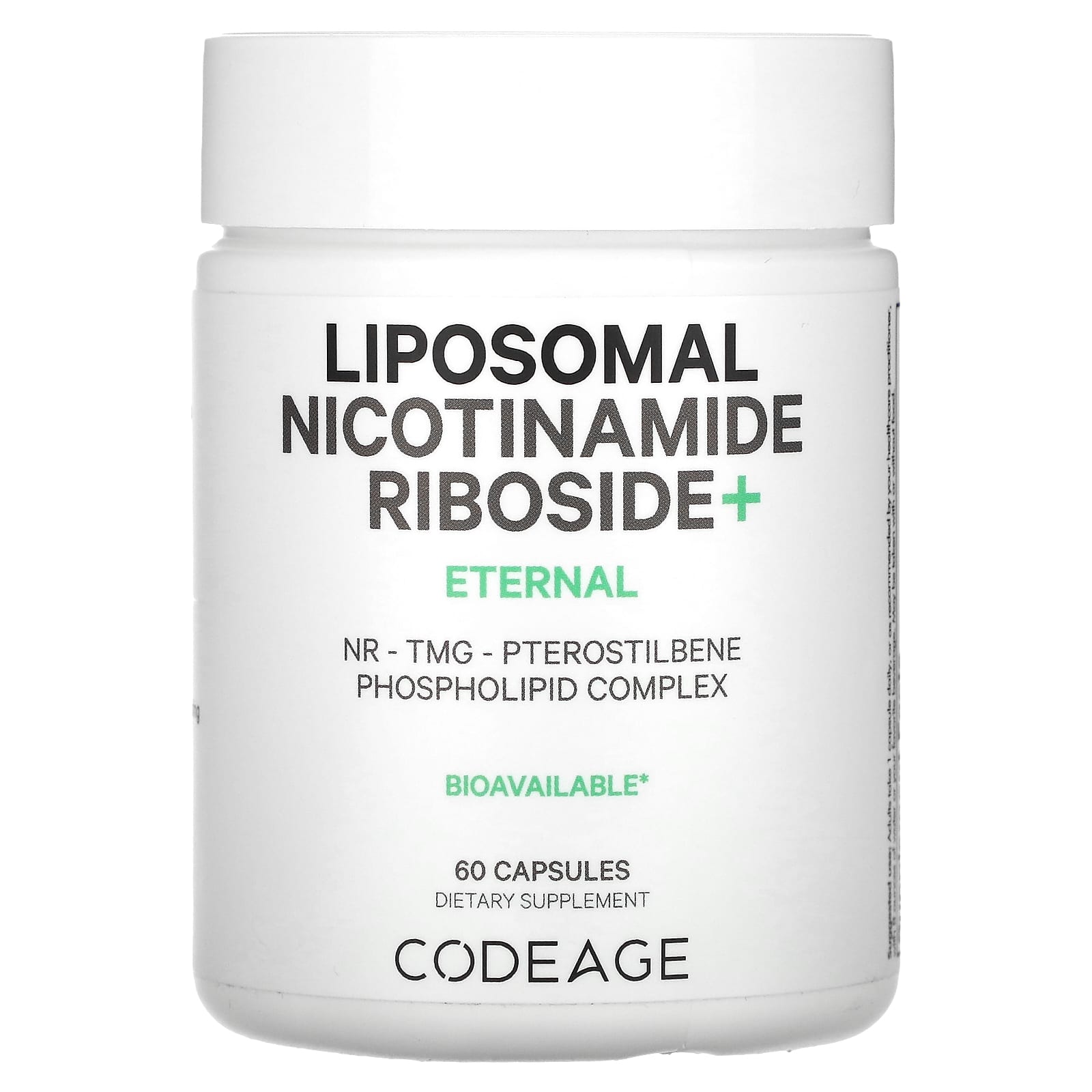 Codeage, Liposomal, Nicotinamide Riboside+, 60 Capsules - B0C8PXGB26