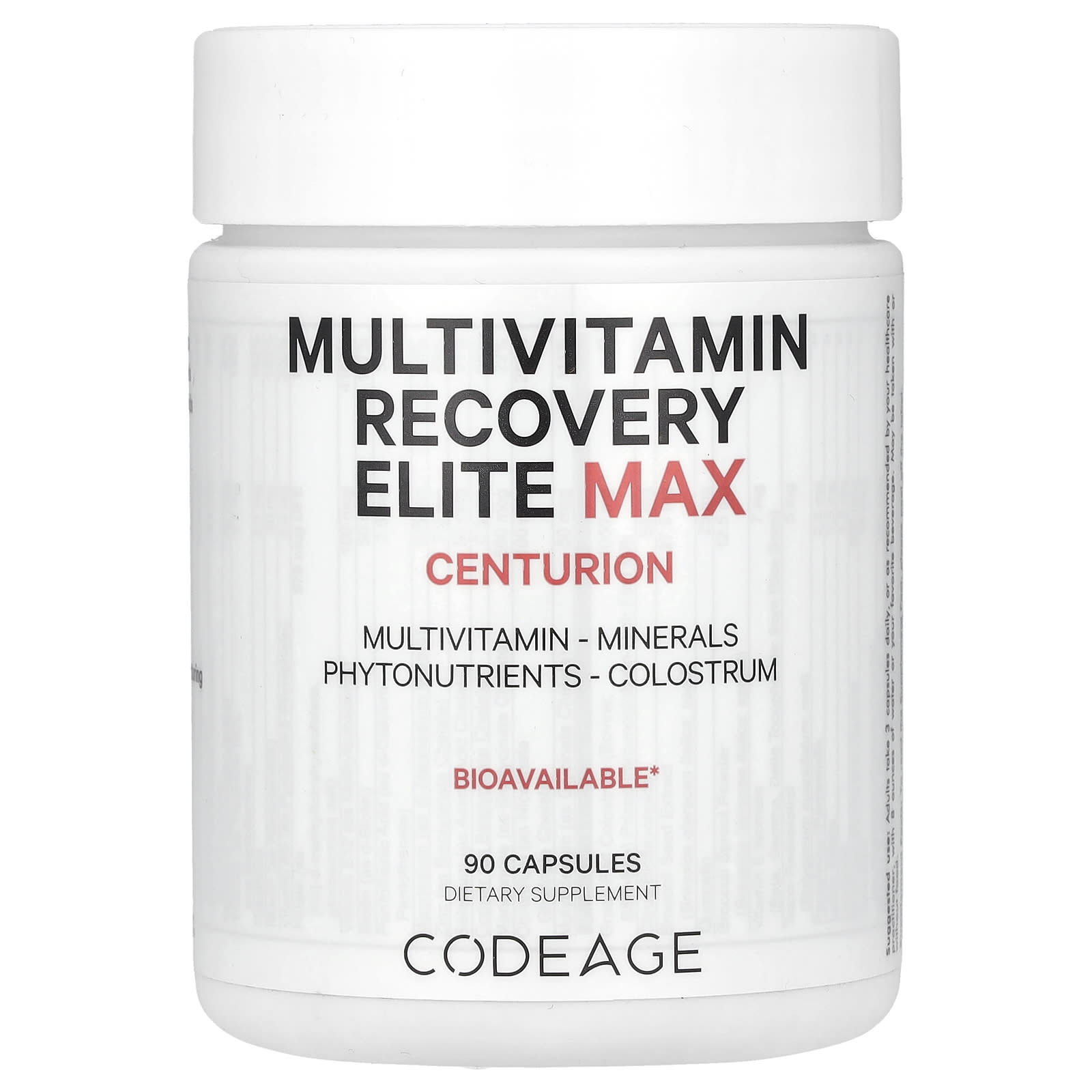 Codeage, Multivitamin Recovery Elite Max, 90 Capsules - B0CNF9RKKV