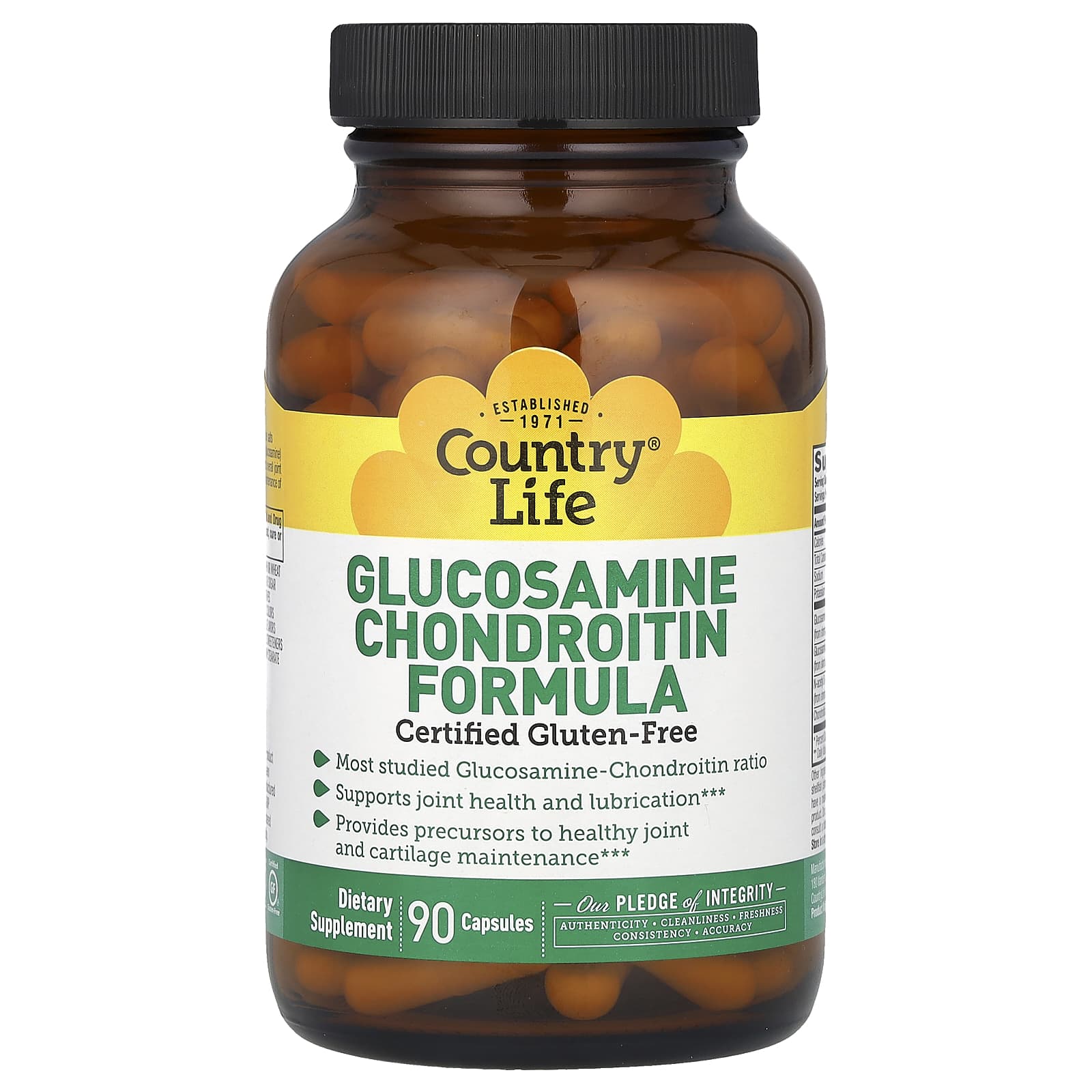 Country Life, Glucosamine Chondroitin, 90 Capsules - B00117YM2I