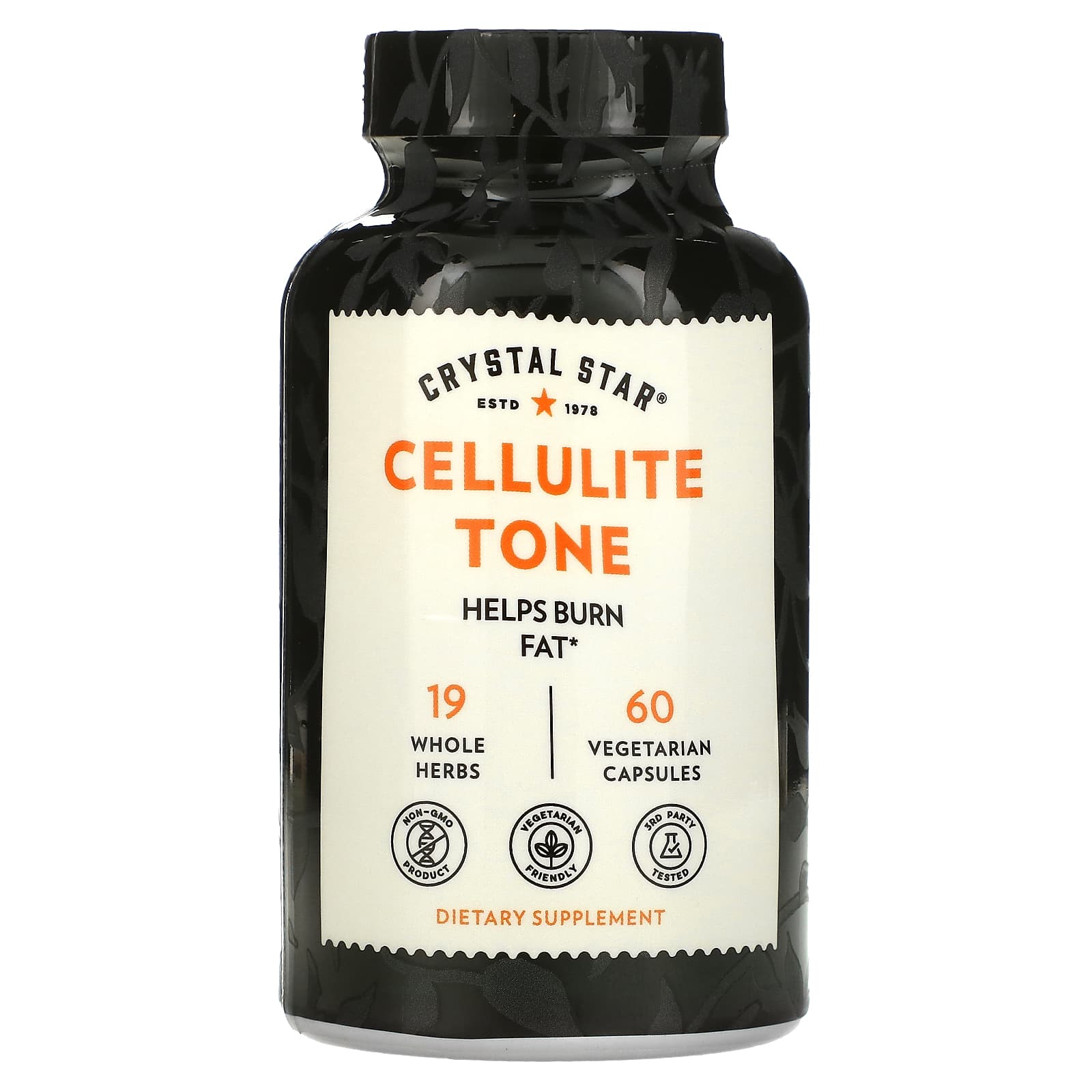 Crystal Star, Cellulite Tone, 60 Vegetarian Capsules - B00028LPZ4