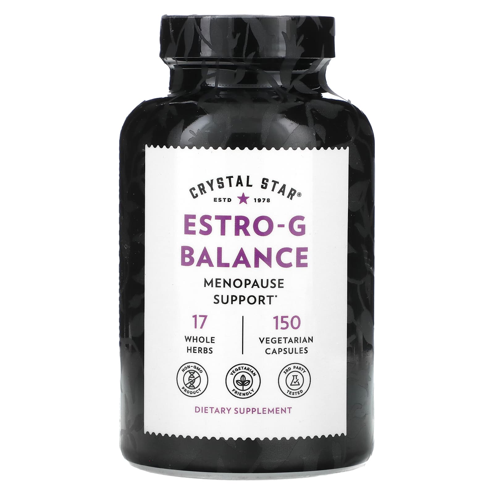 Crystal Star, Estro-G Balance, 150 Vegetarian Capsules - B000Z93Z3A