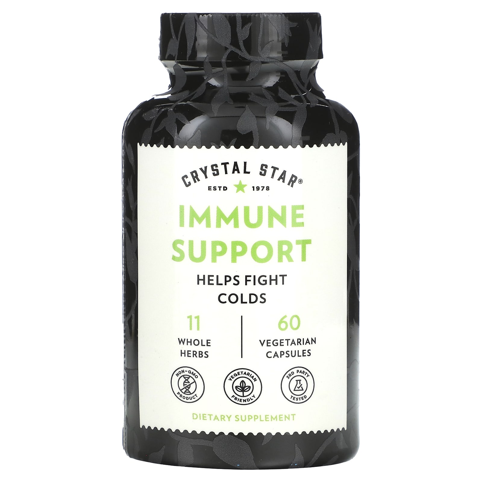 Crystal Star, Immune Support, 60 Vegetarian Capsules - B00028LOBY