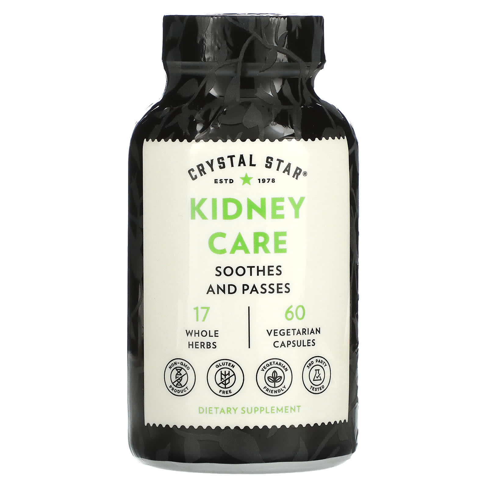 Crystal Star, Kidney Care, 60 Vegetarian Capsules - B00028LVZI