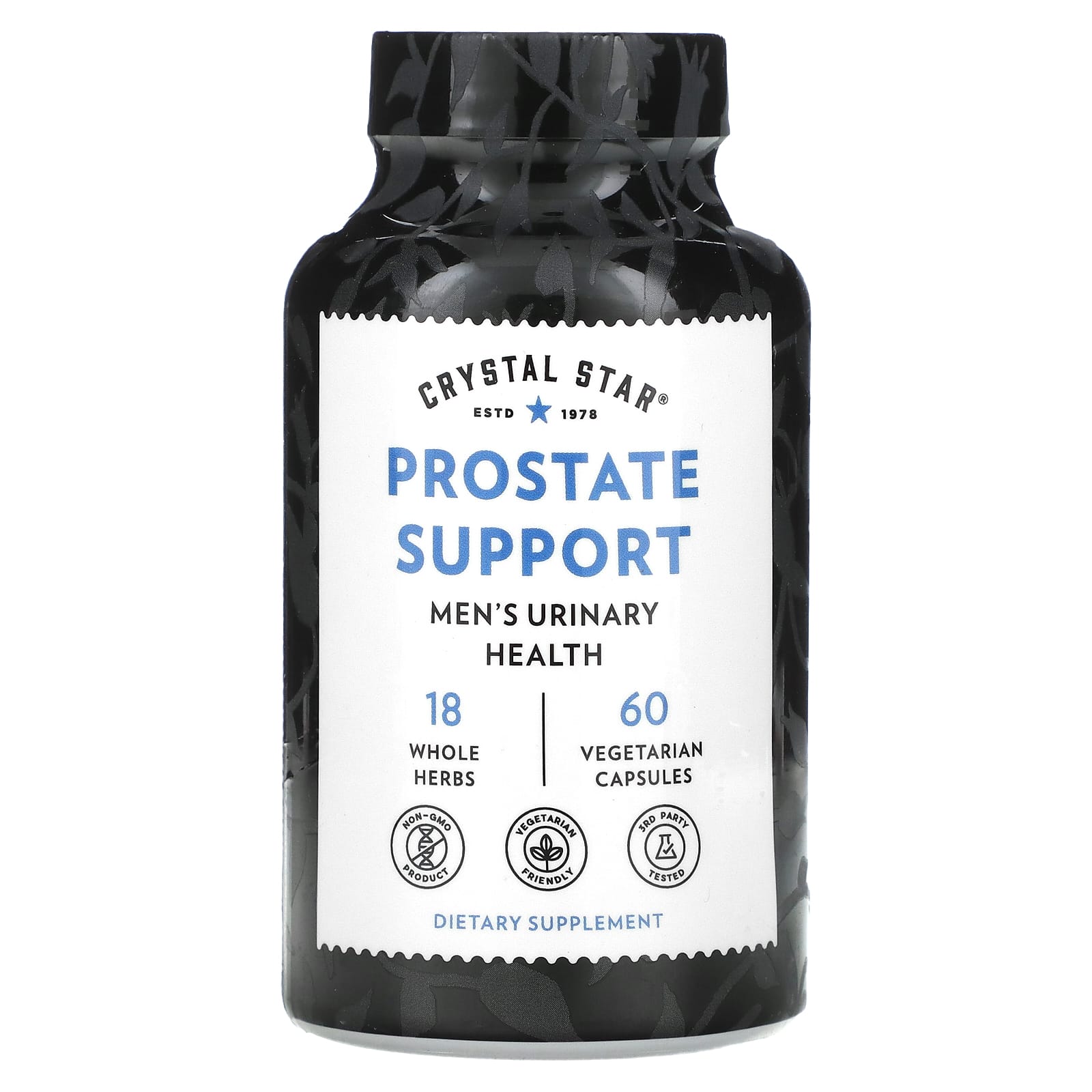 Crystal Star, Prostate Support, 60 Vegetarian Capsules - B000Z98JVS