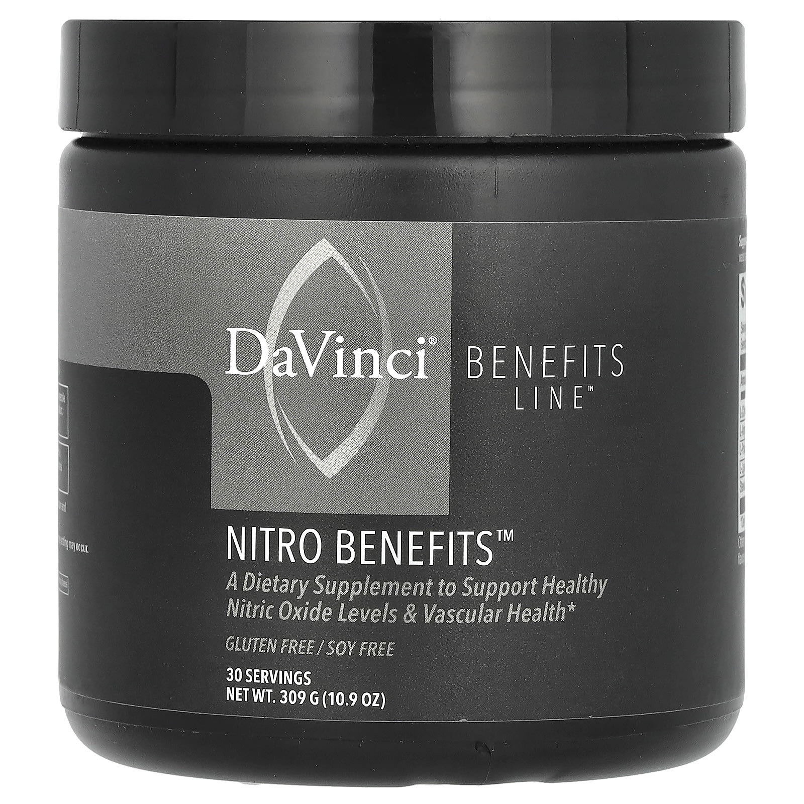 DaVinci Laboratories of Vermont, Benefits Line, Nitro Benefits, 10.9 oz (309 g) - 