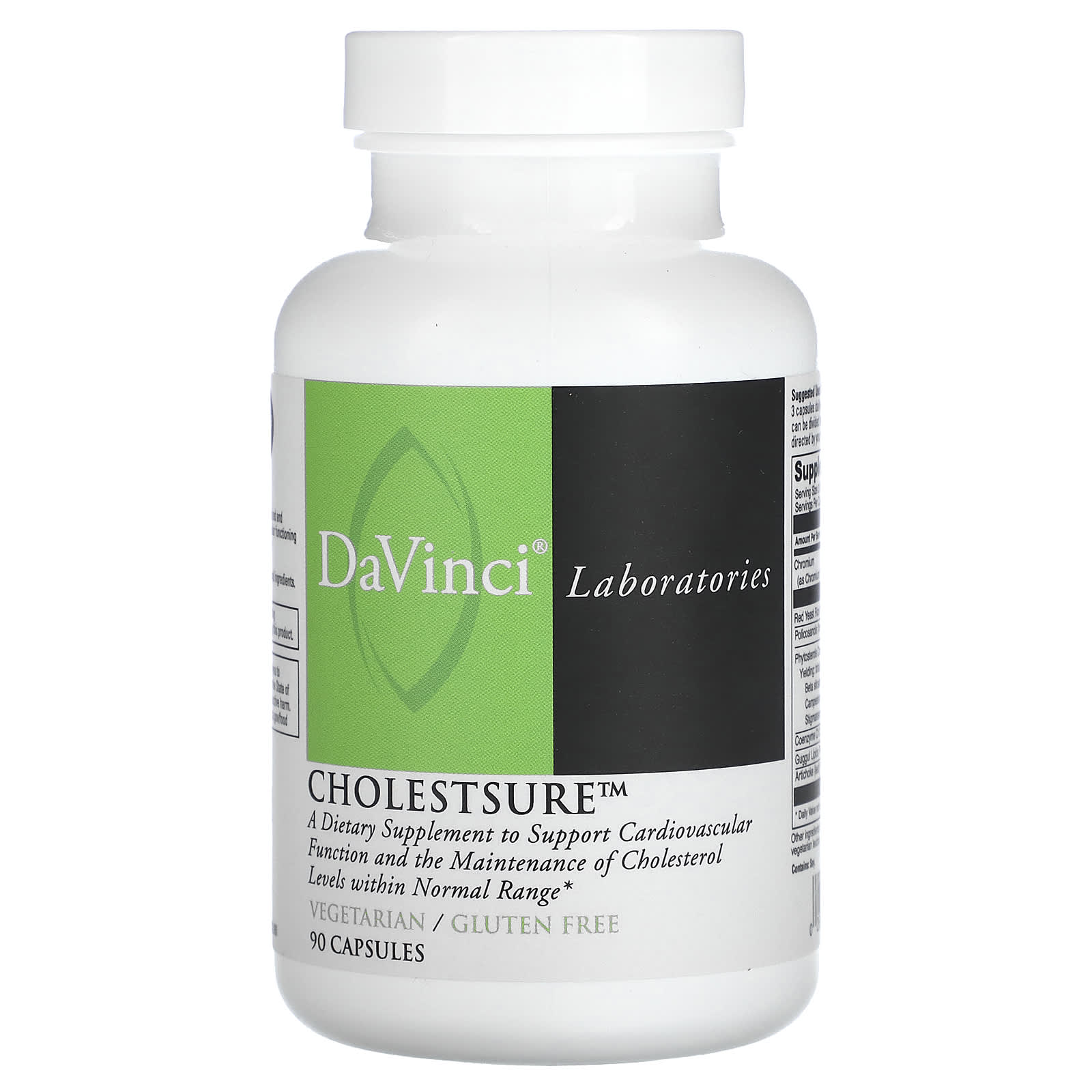 DaVinci Laboratories of Vermont, Cholestsure, 90 Capsules - B000QY9LOG
