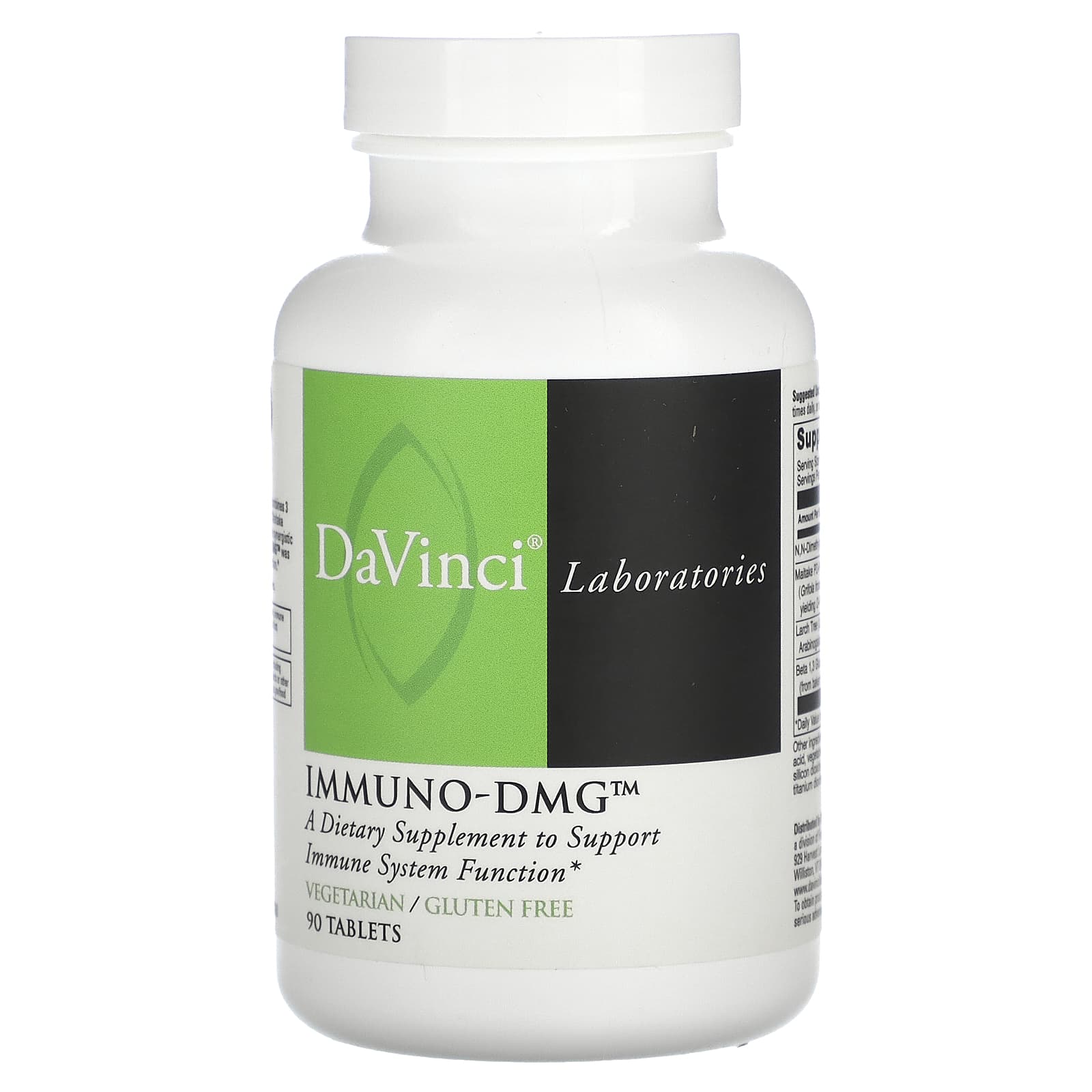 DaVinci Laboratories of Vermont, Immuno-DMG, 90 Tablets - B005HXQ1DK